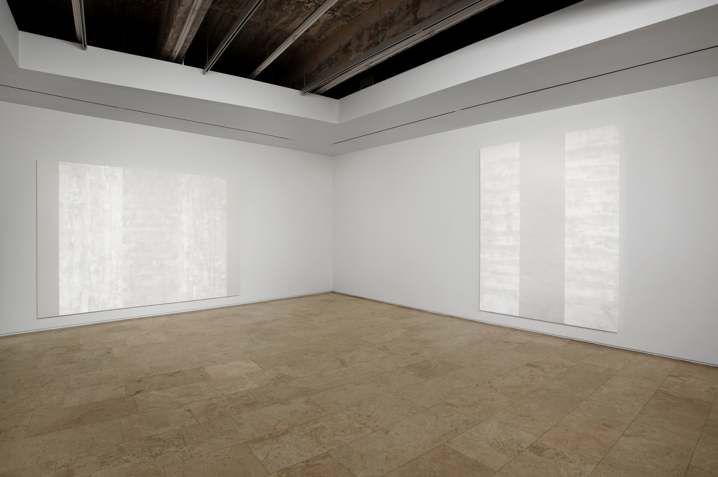 Installation view of New Work at Lehmann Maupin New York