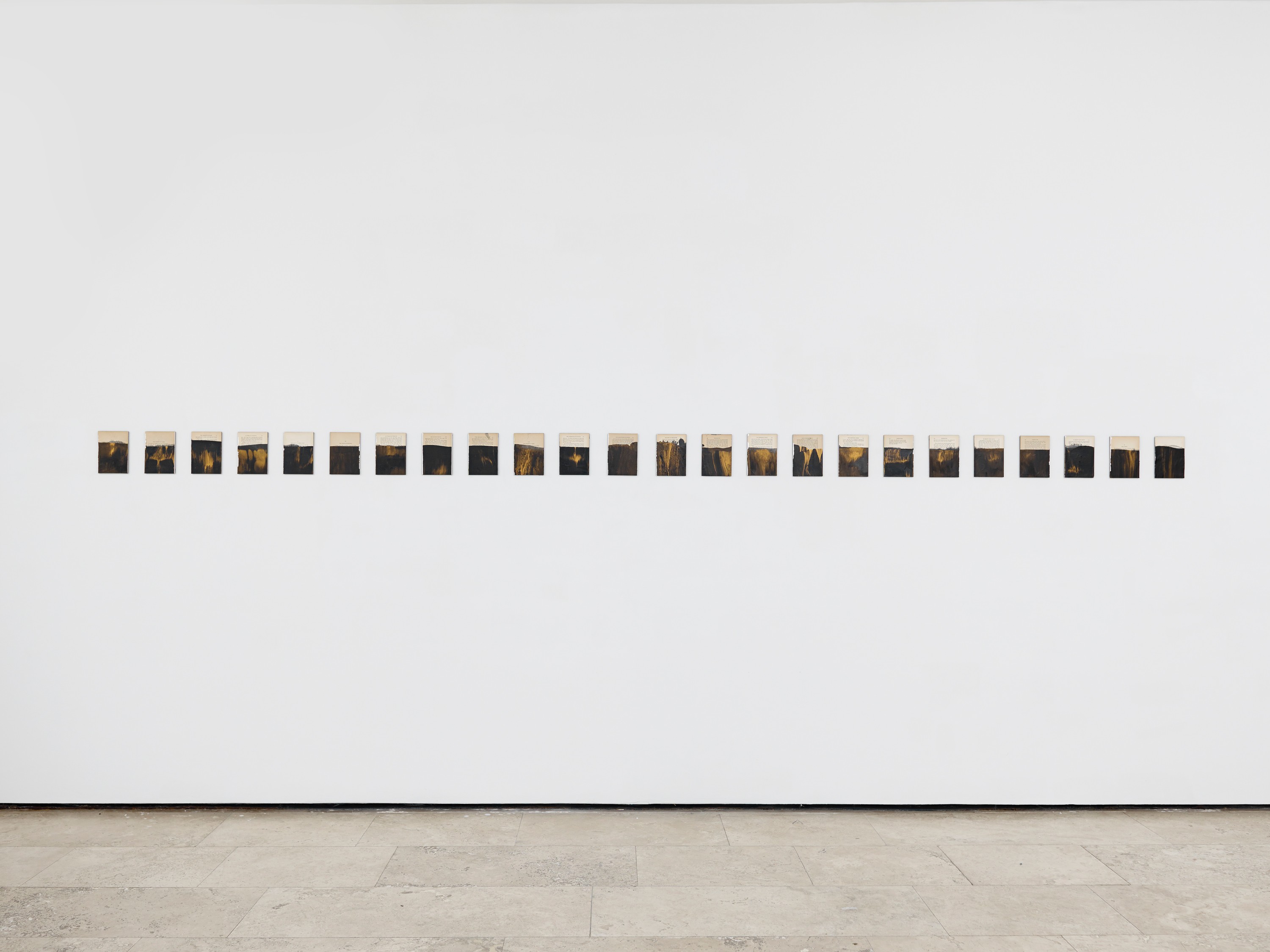 Installation view of On the Origin at Lehmann Maupin New York