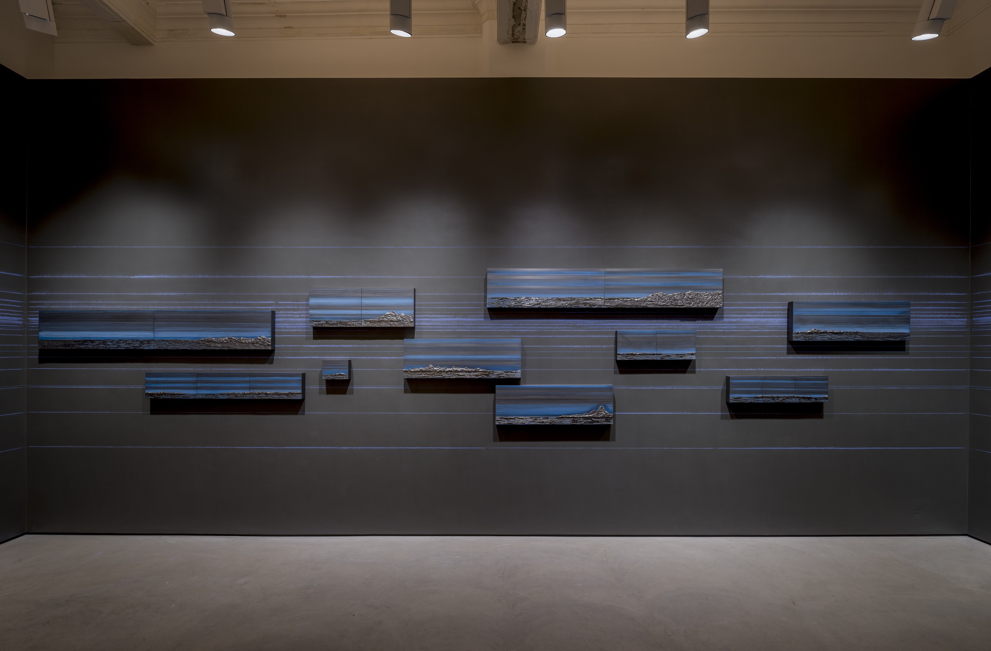 Installation view of Teresita Fernández at Lehmann Maupin Hong Kong