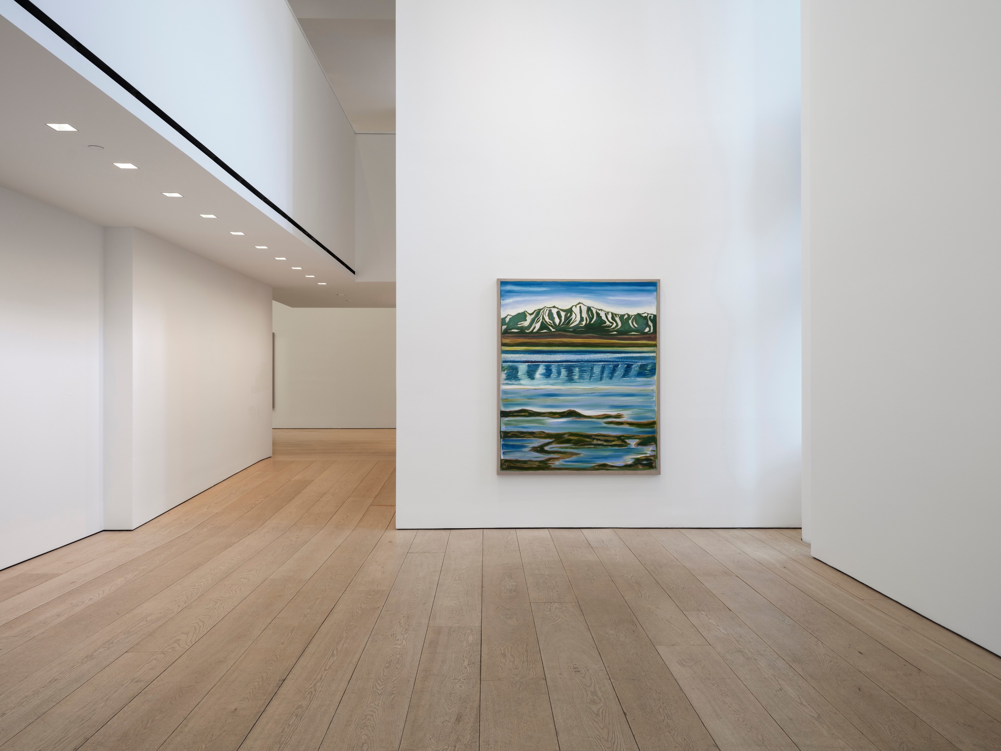 Installation view of Billy Childish at Lehmann Maupin New York
