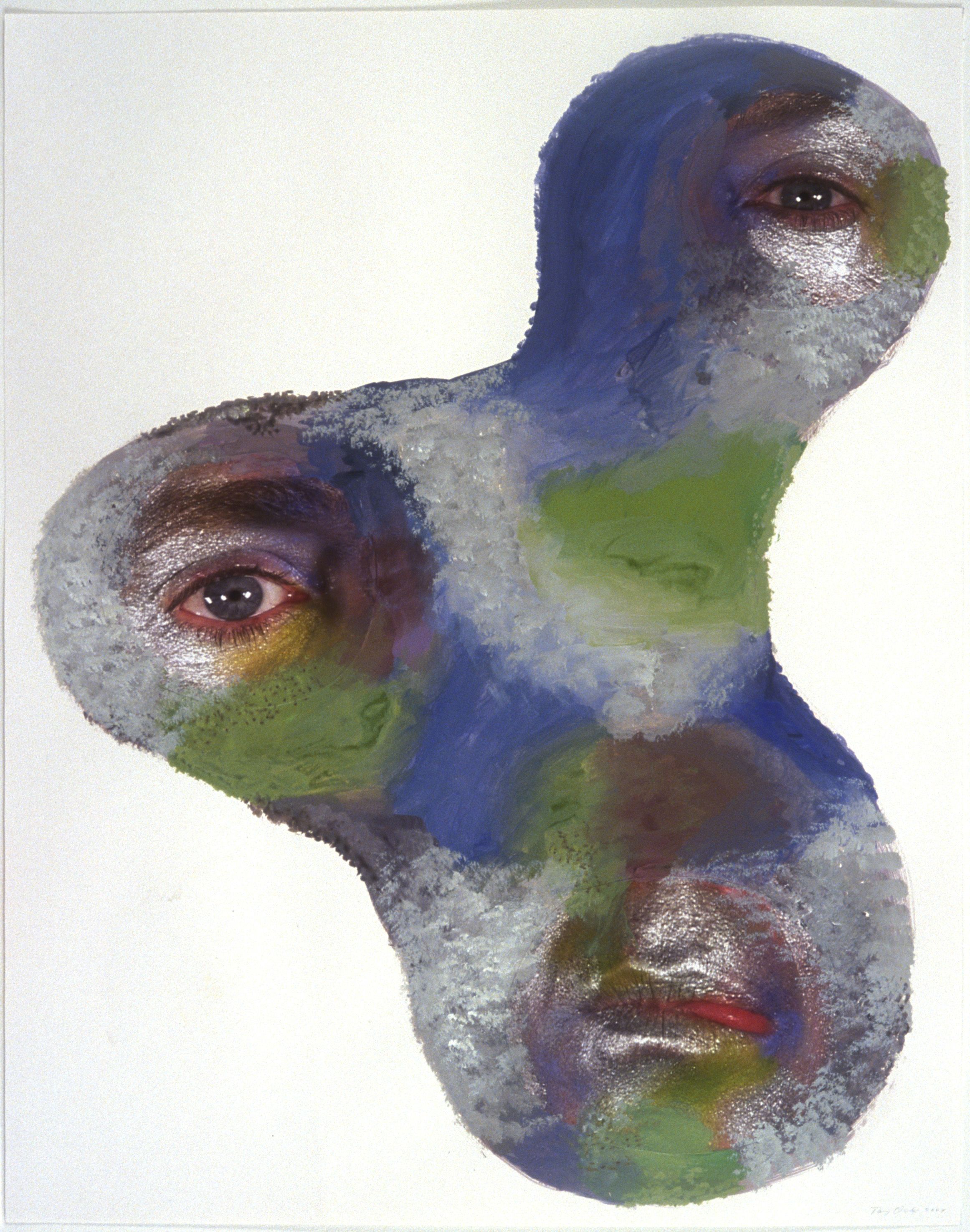 Painting by Tony Oursler