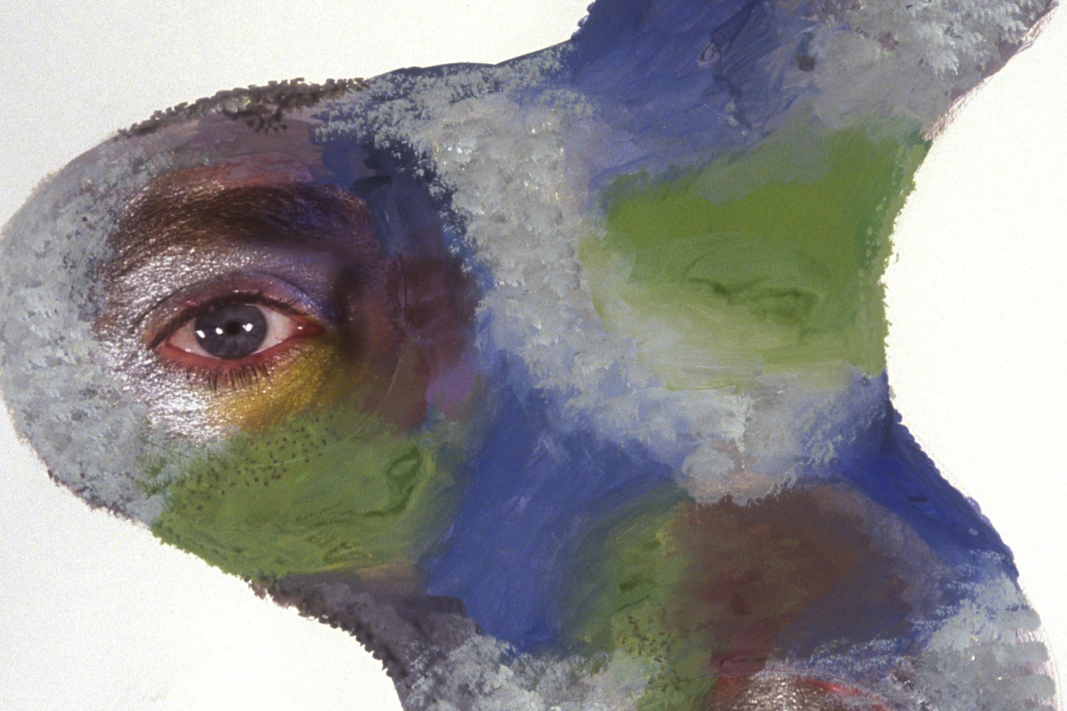Painting by Tony Oursler