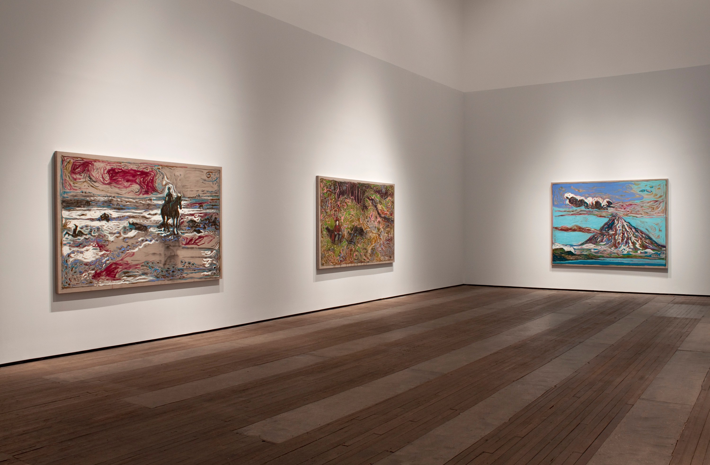 Installation view of I Am the Billy Childish at Lehmann Maupin New York