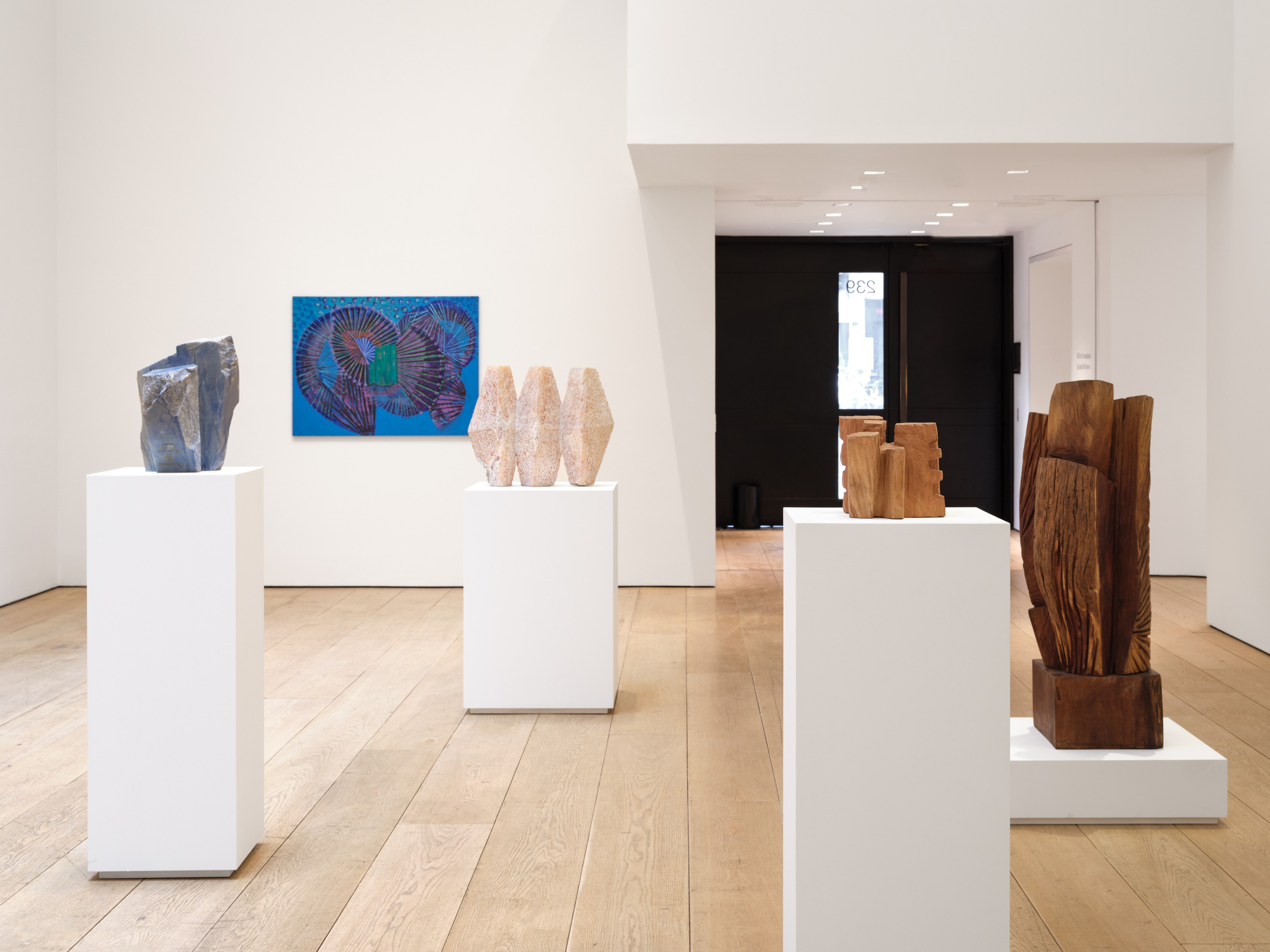 Installation view of Kim Yun Shin at Lehmann Maupin New York