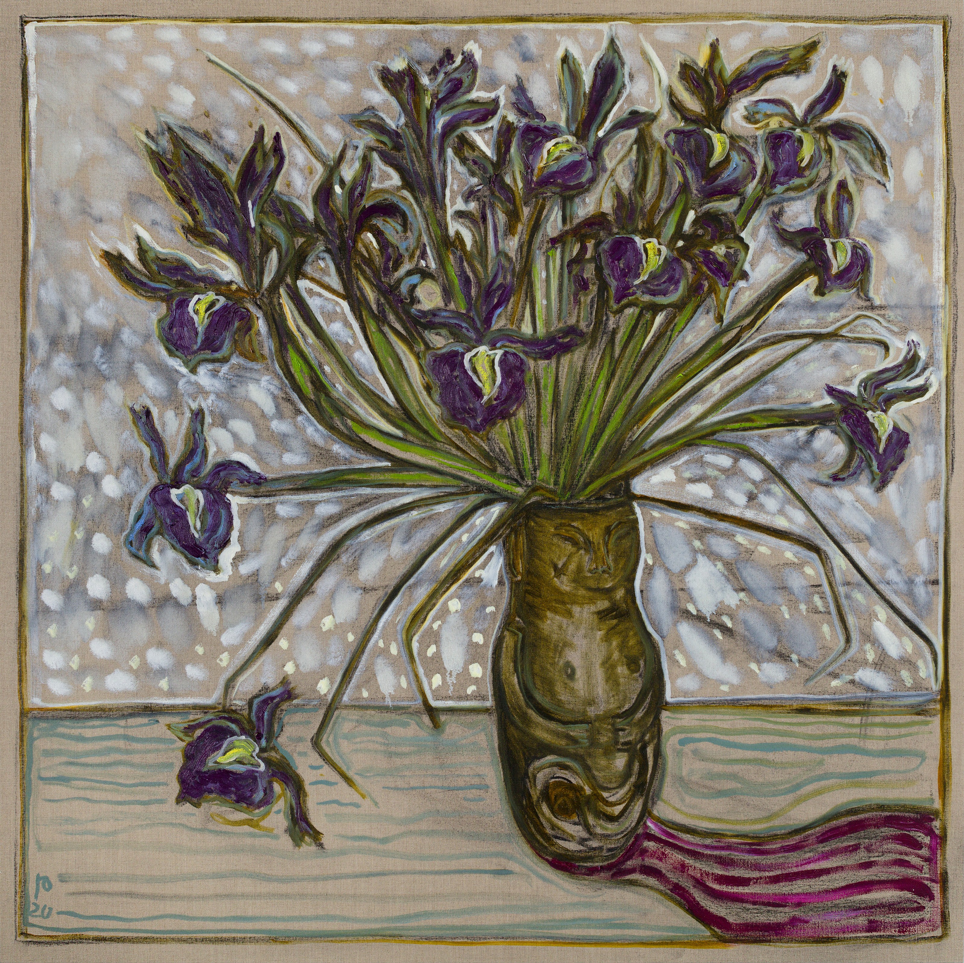 Painting by Billy Childish