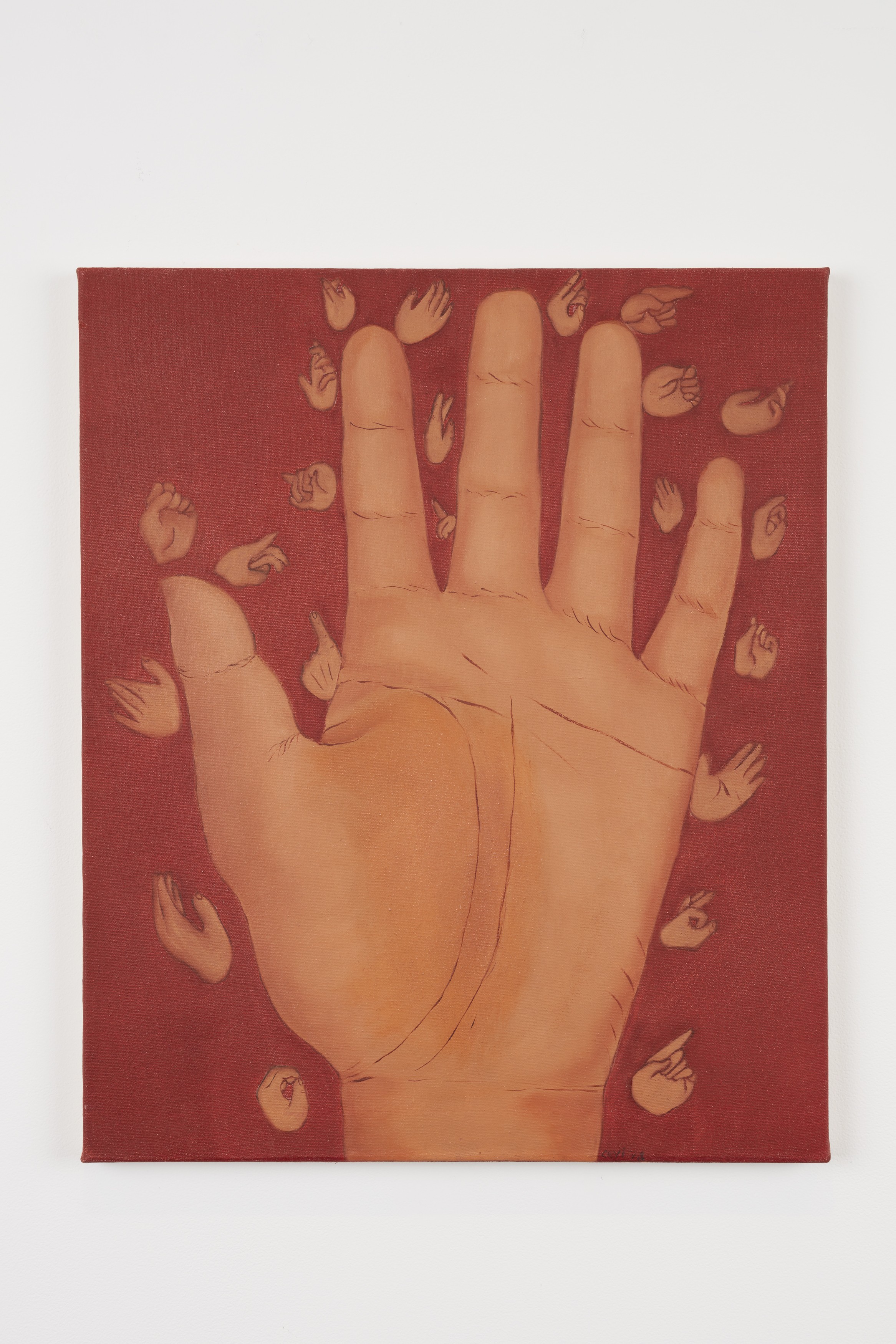 Painting by Cecilia Vicuña