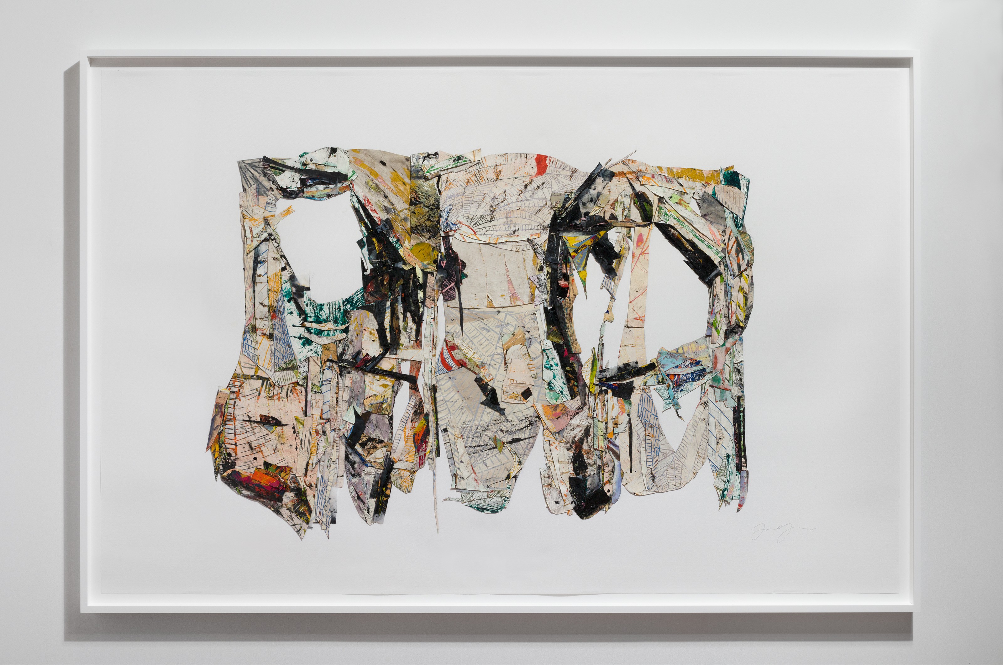 Work on paper by Angel Otero 