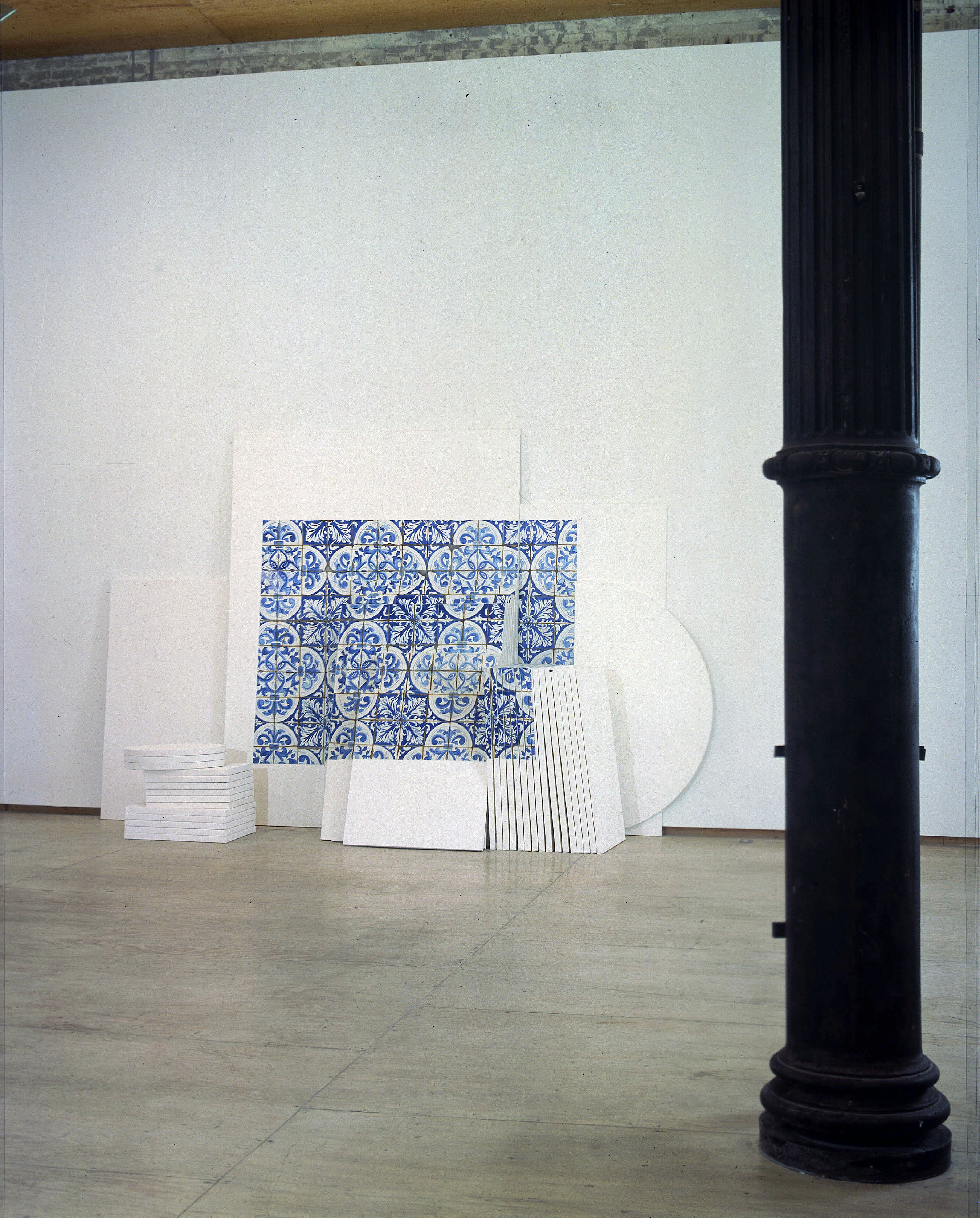 Installation view of Adriana Varejão at Lehmann Maupin New York