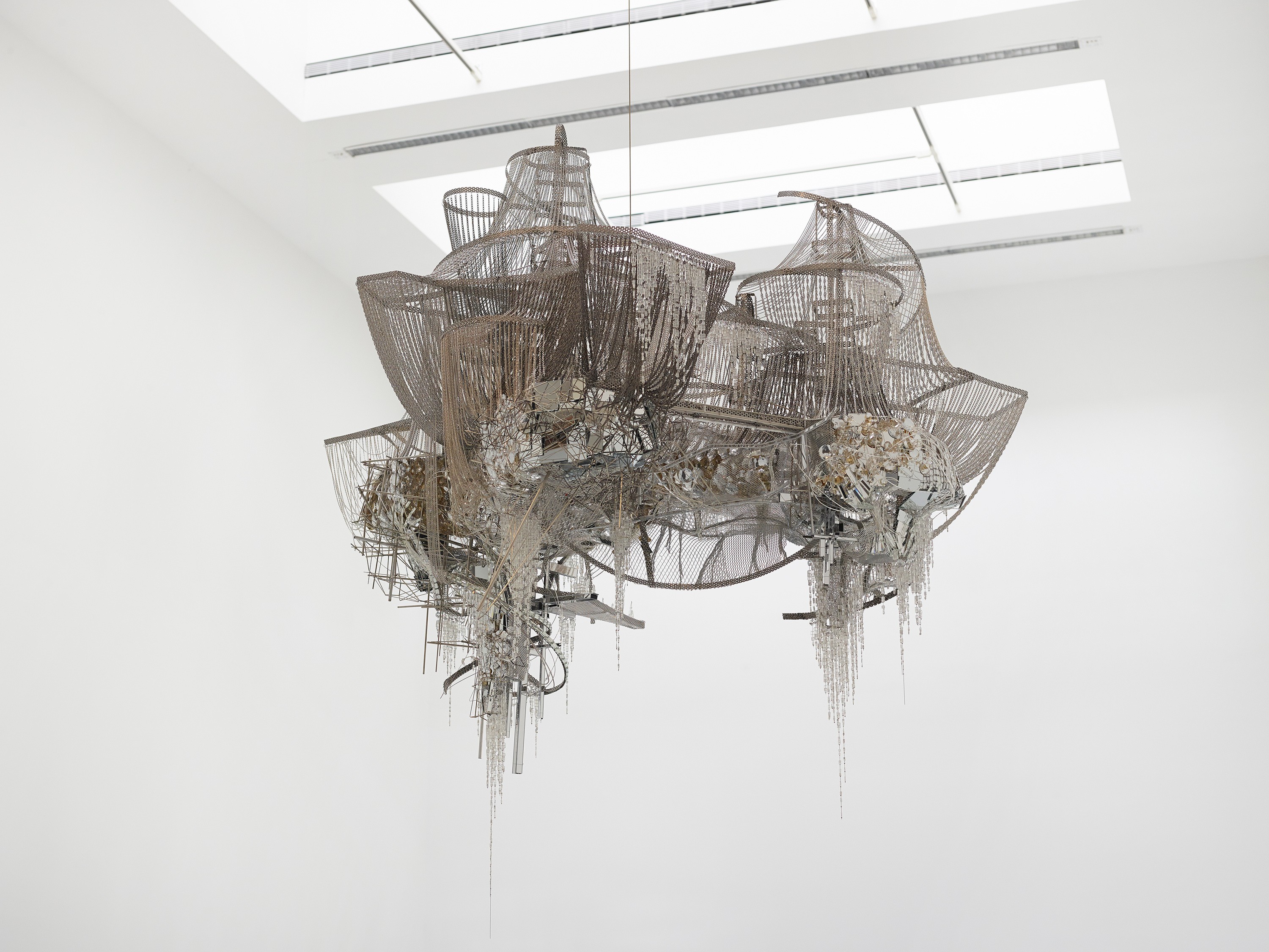 Installation view of Lee Bul at Lehmann Maupin New York