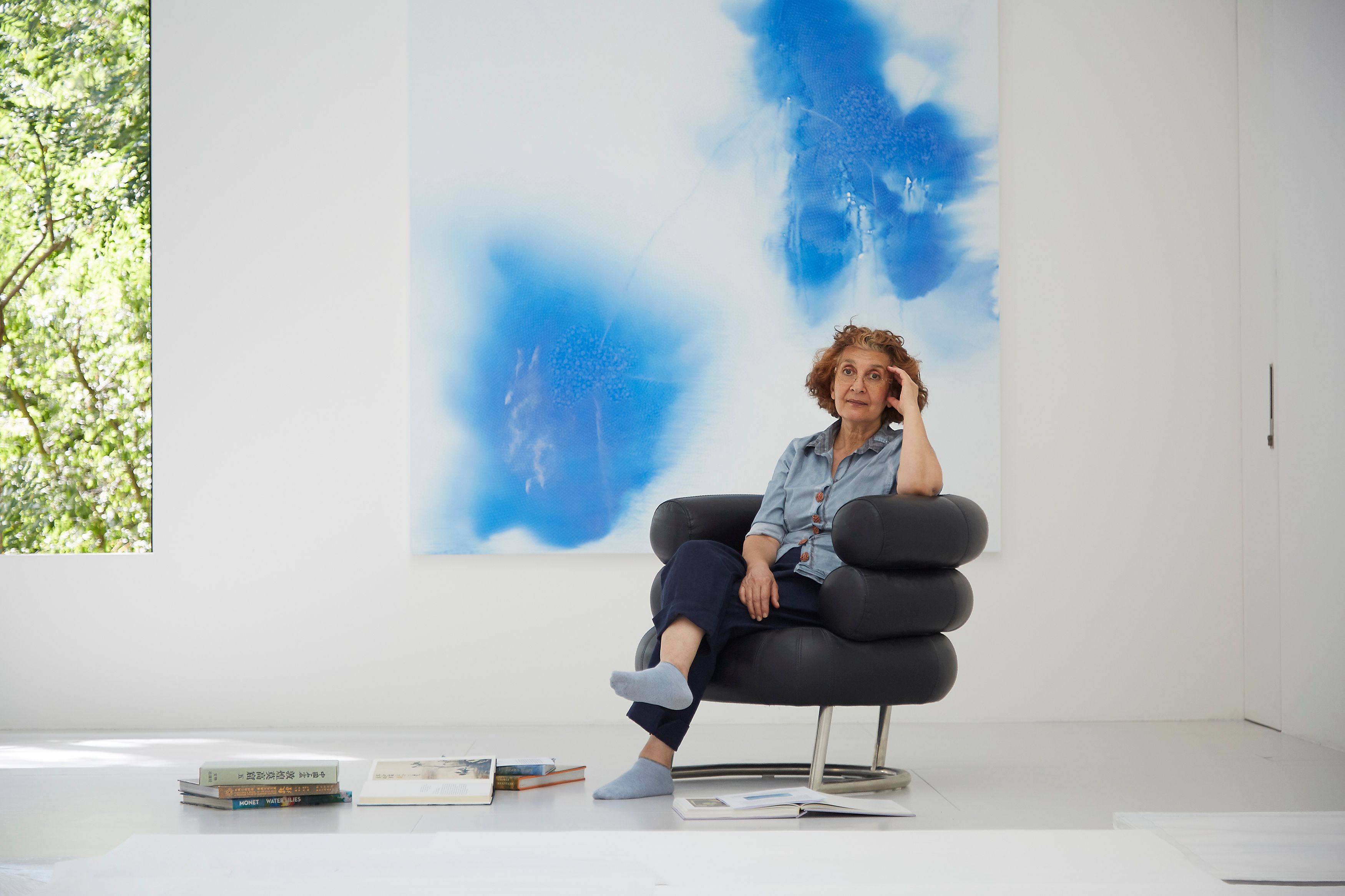 Portrait of Shirazeh Houshiary