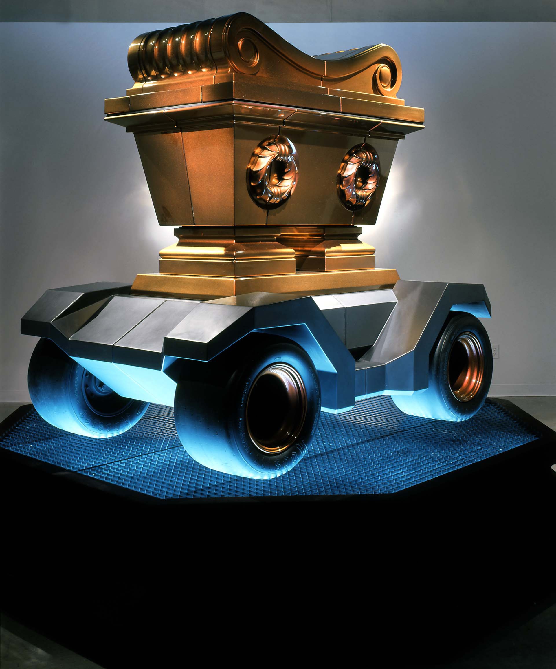 Installation view of Time Trial at Museum of Contemporary Art
