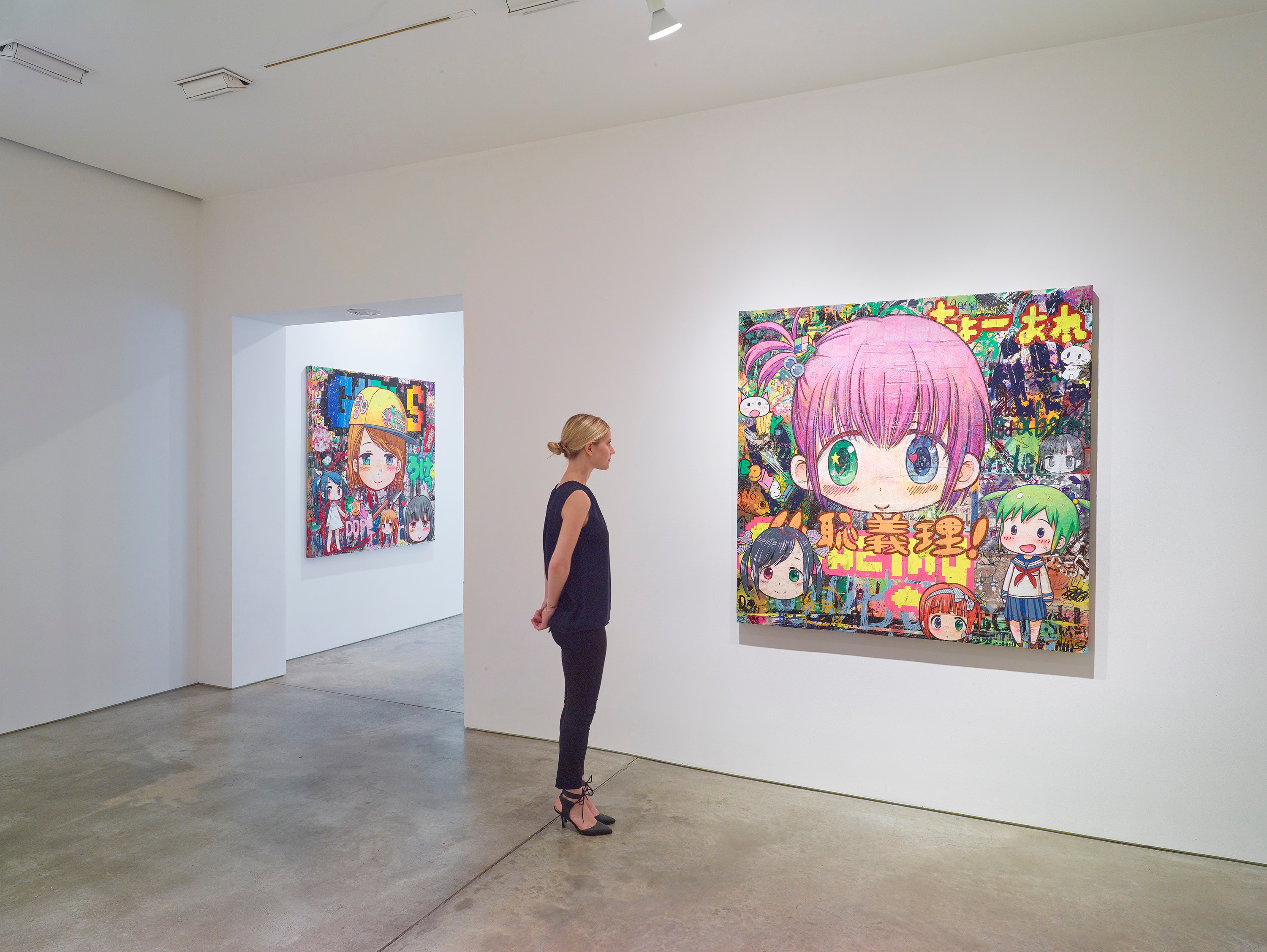 Installation view of Mr. at Lehmann Maupin New York