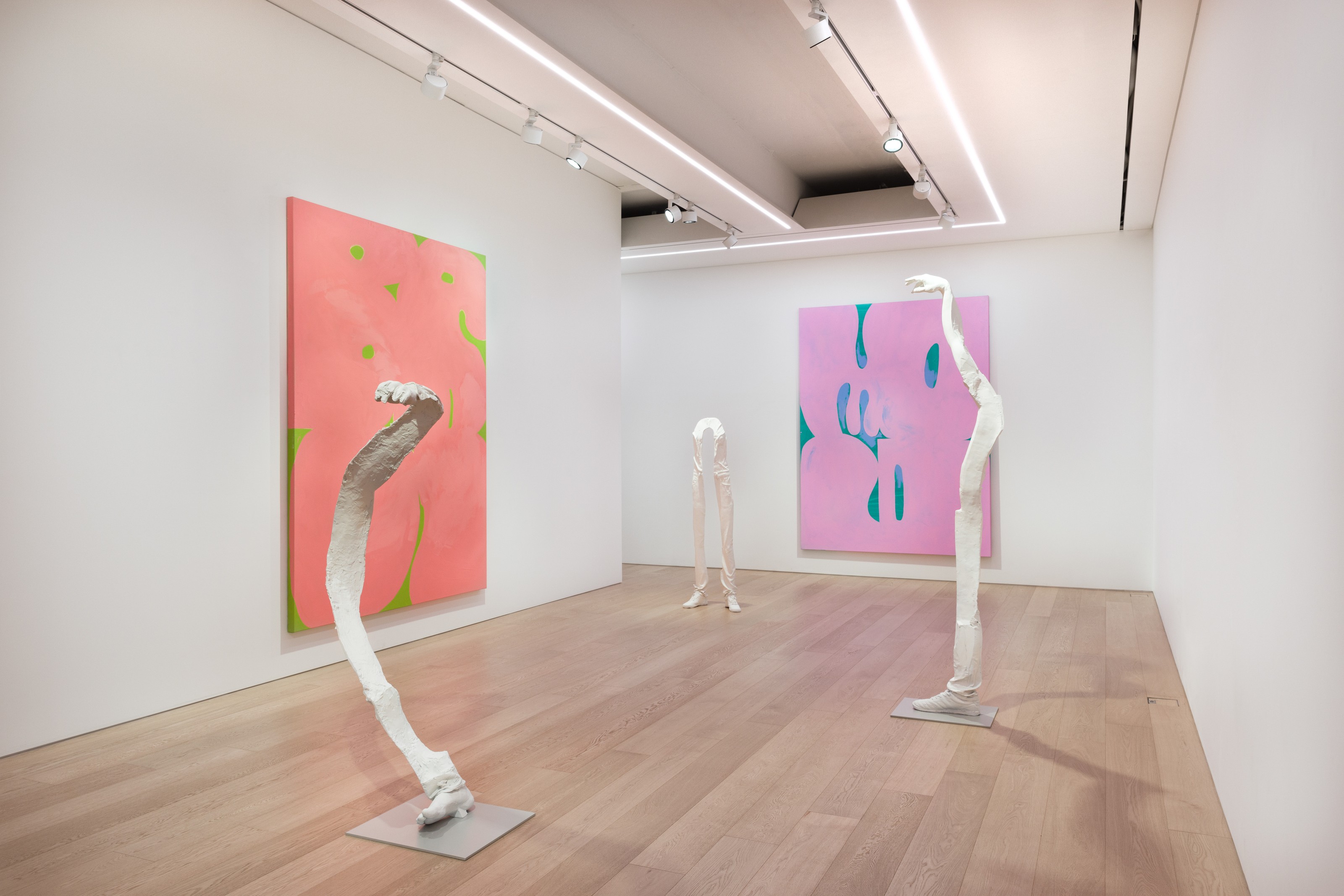 Installation view of Erwin Wurm at Lehmann Maupin Seoul
