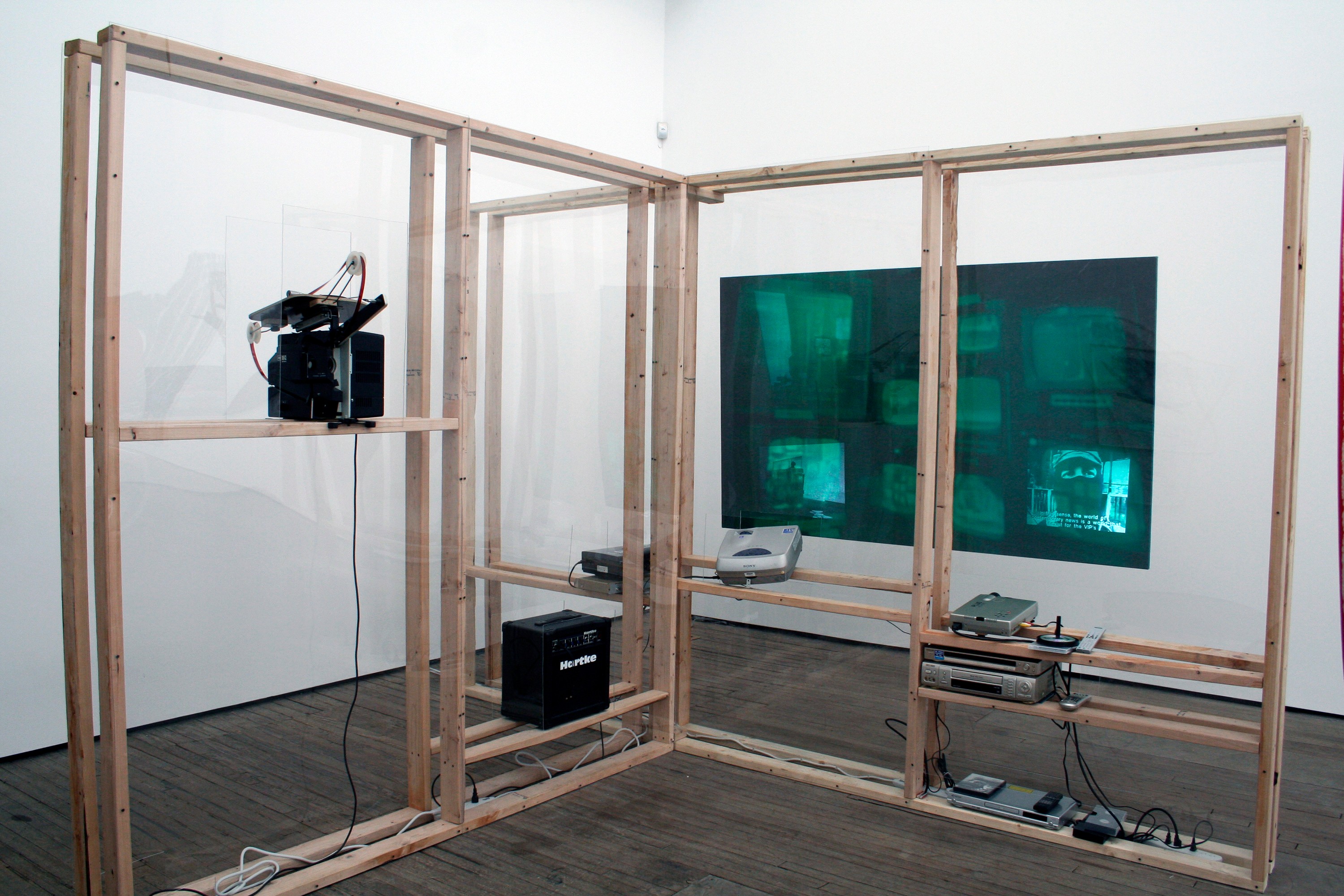 Installation view of You & Me, Sometimes... at Lehmann Maupin New York