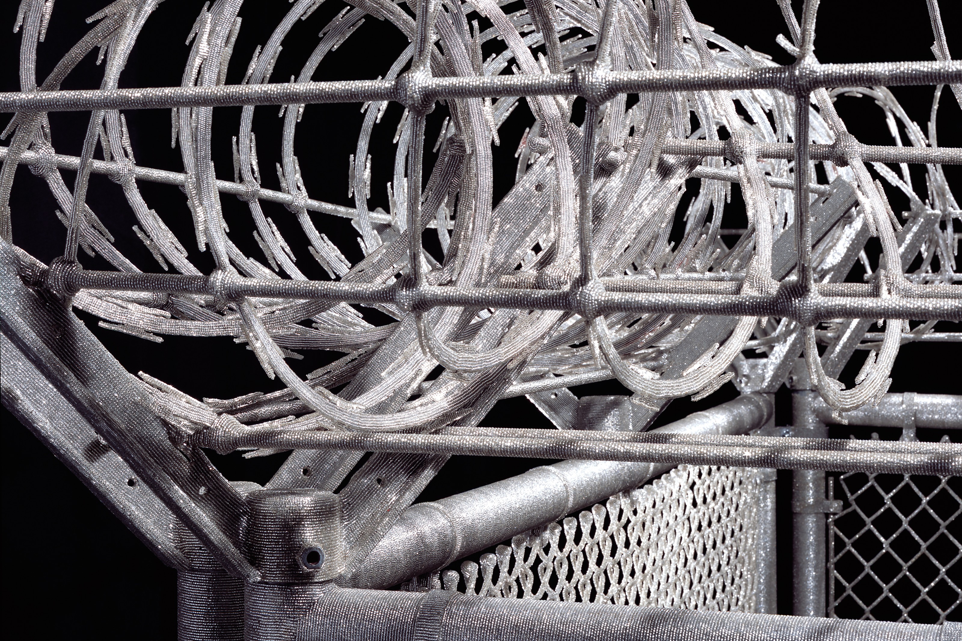 Detail of Liza Lou sculpture