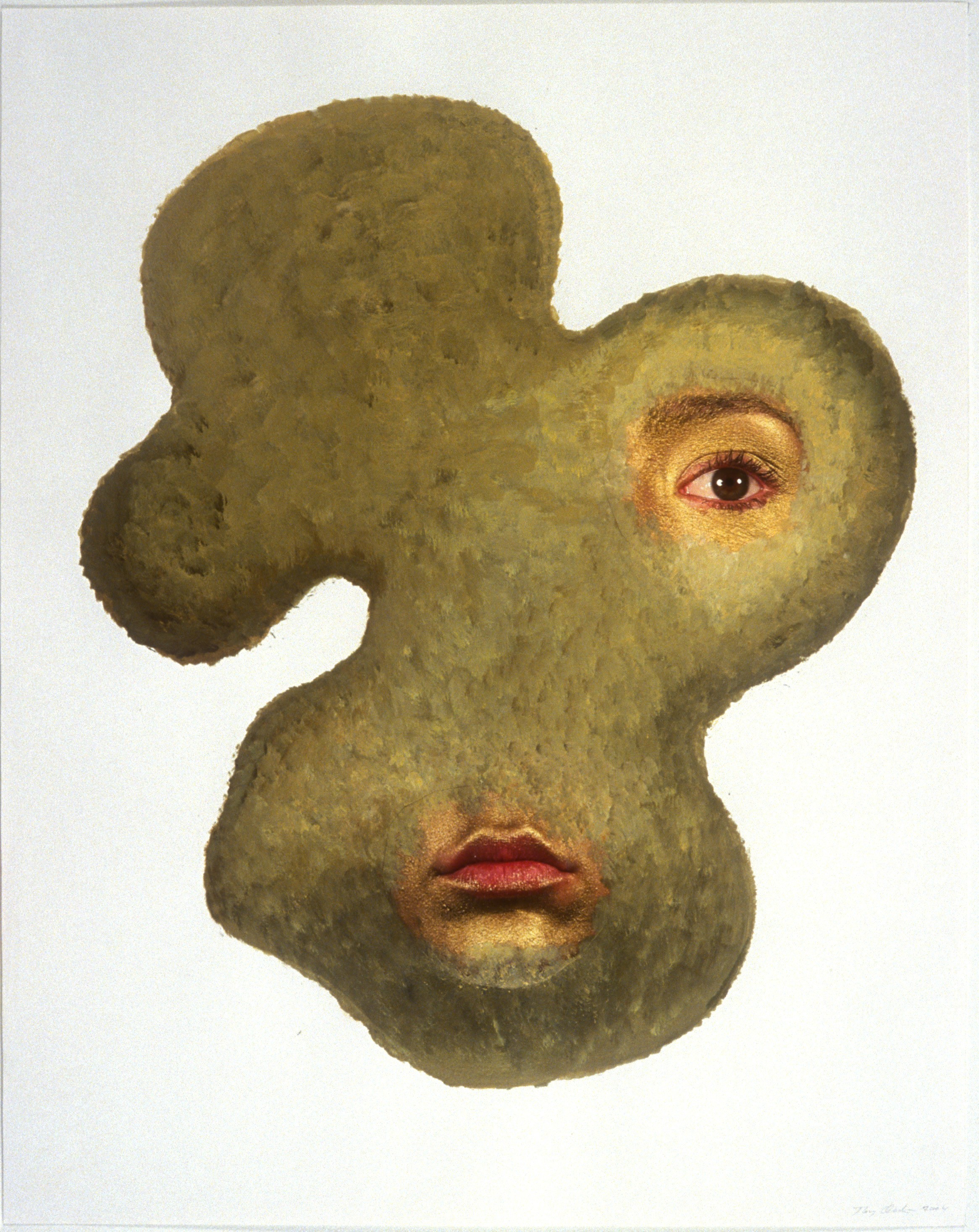 Painting by Tony Oursler