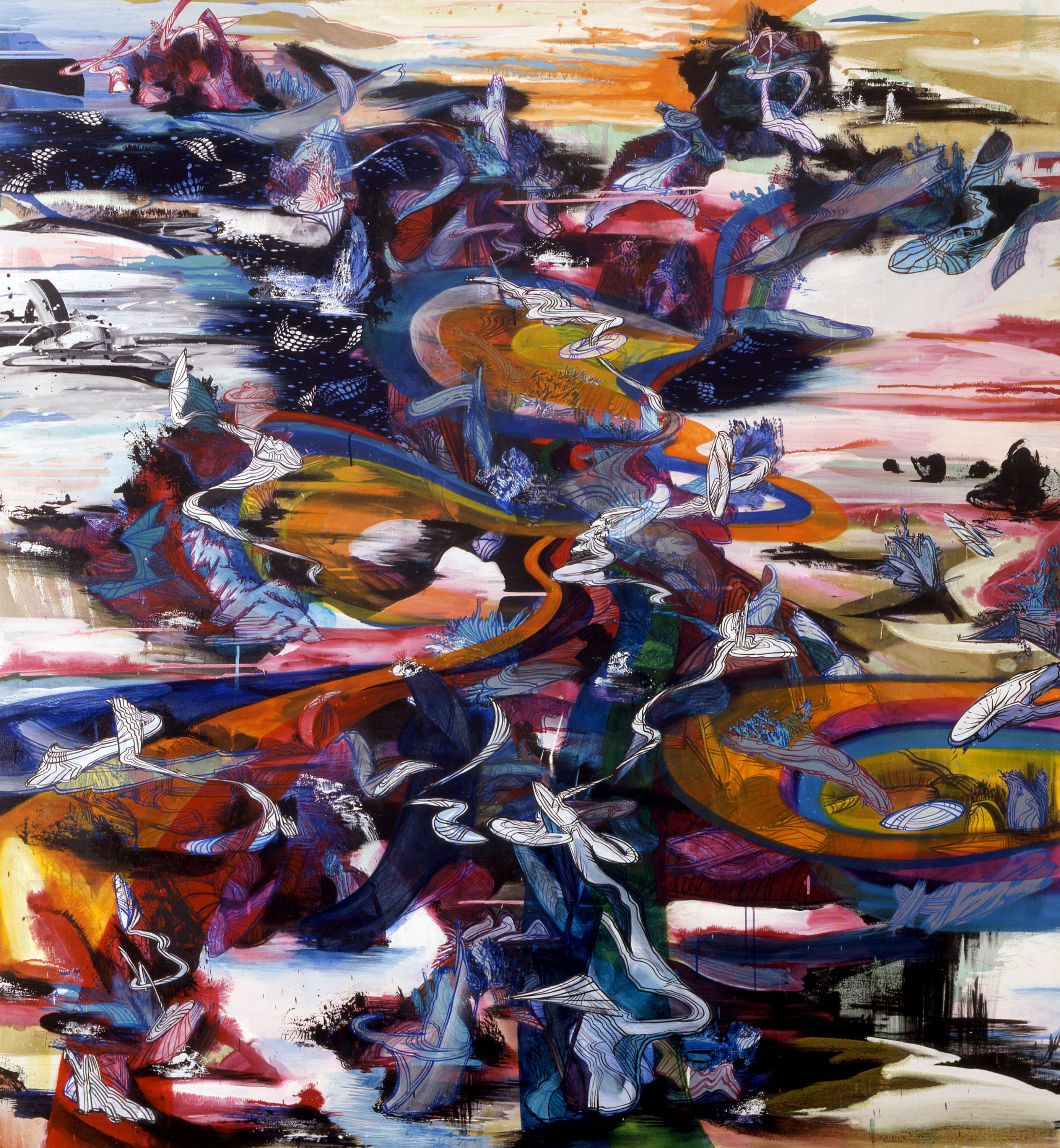 Painting by Suling Wang