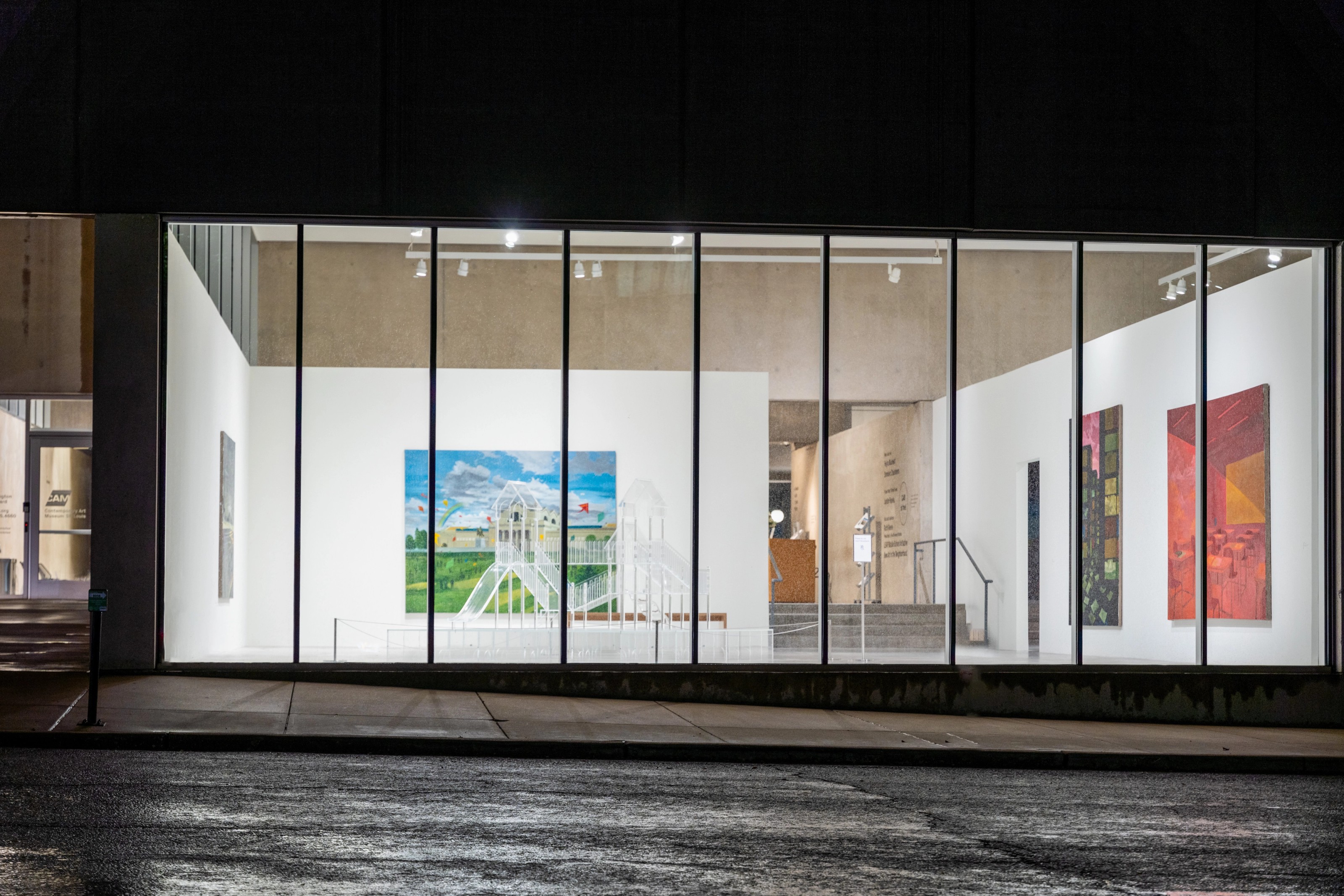 Installation view of Birthplace at The Contemporary Art Museum St. Louis