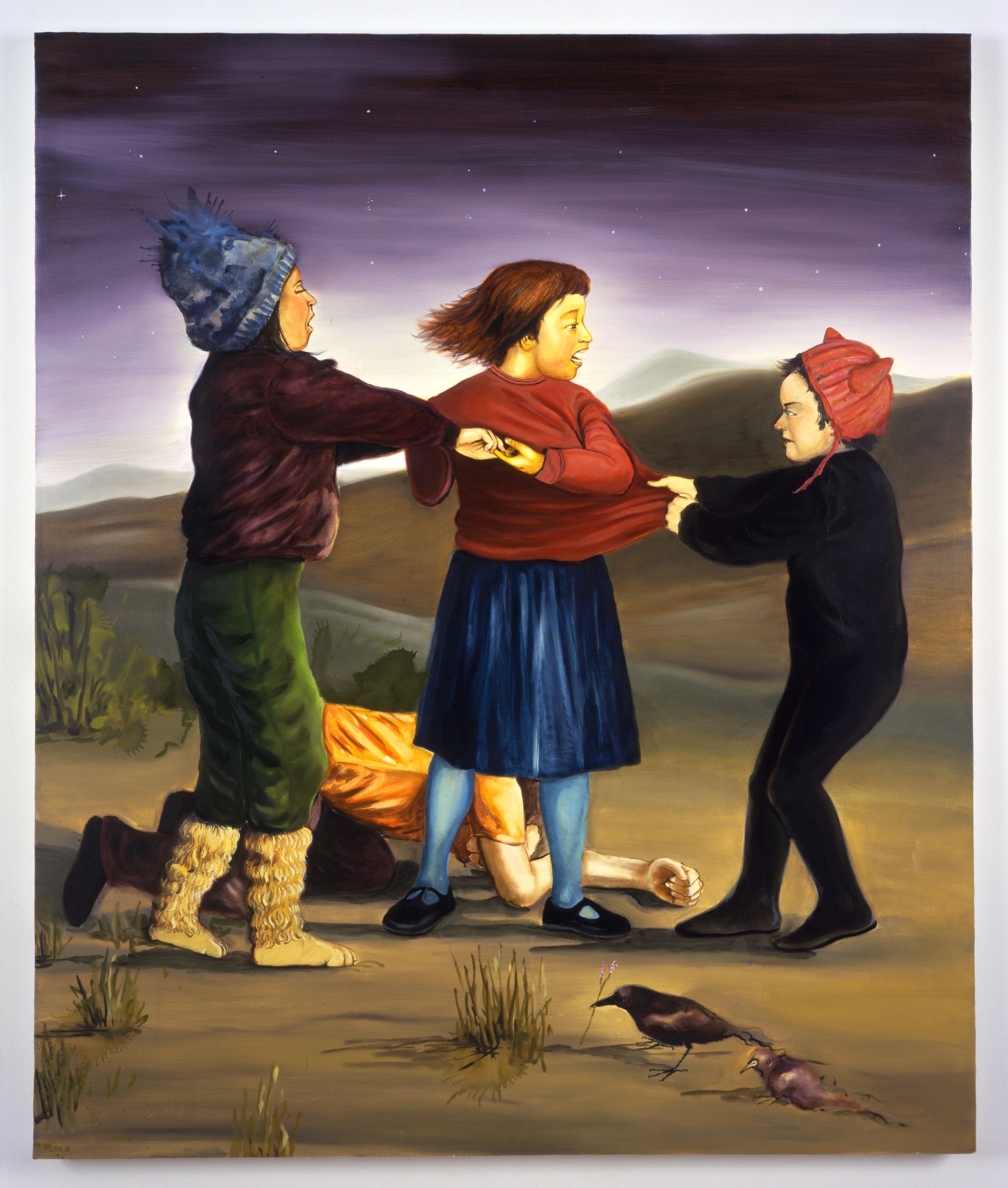 Painting by Christian Curiel