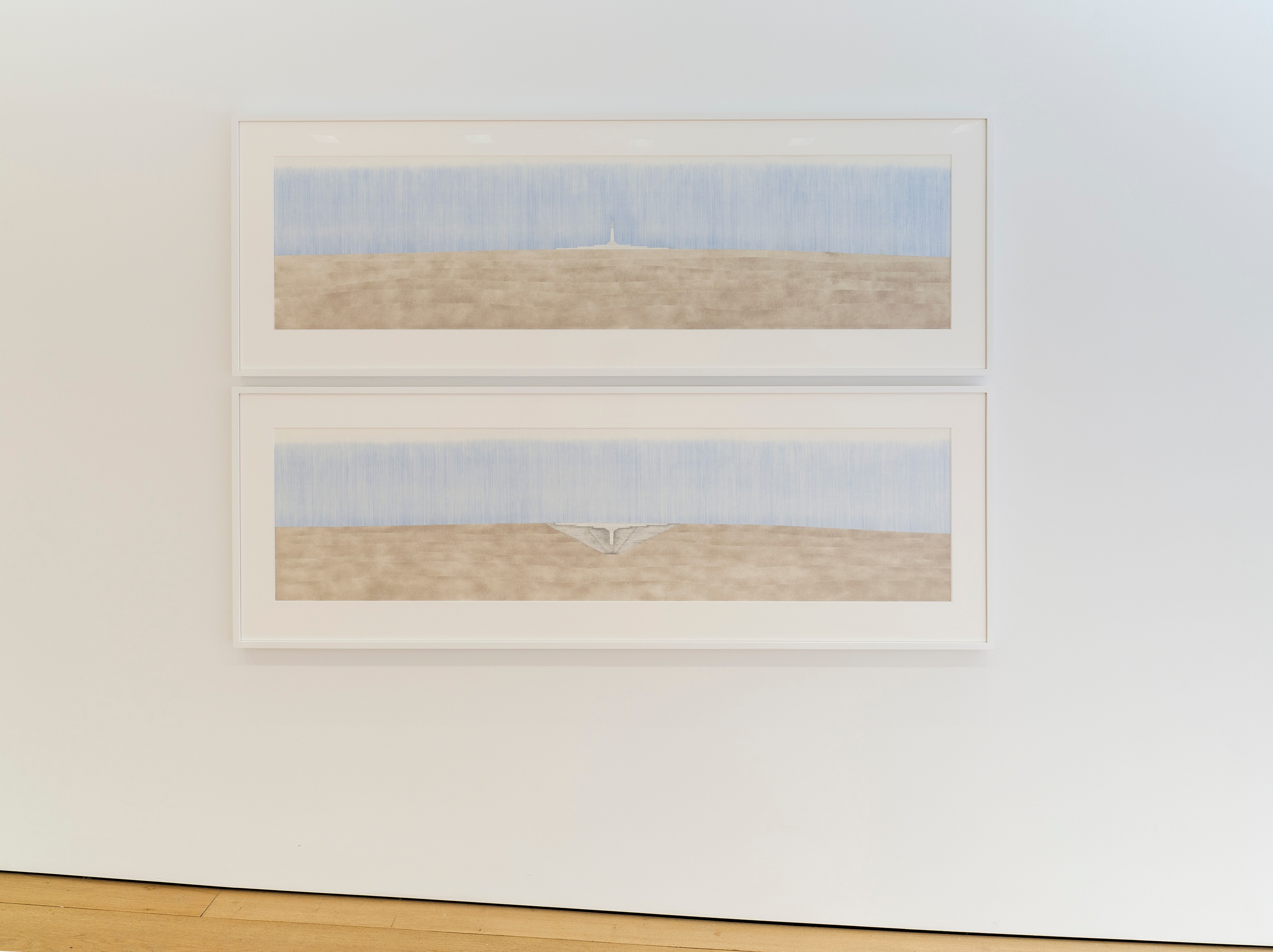 Installation view of Do Ho Suh at Lehmann Maupin New York