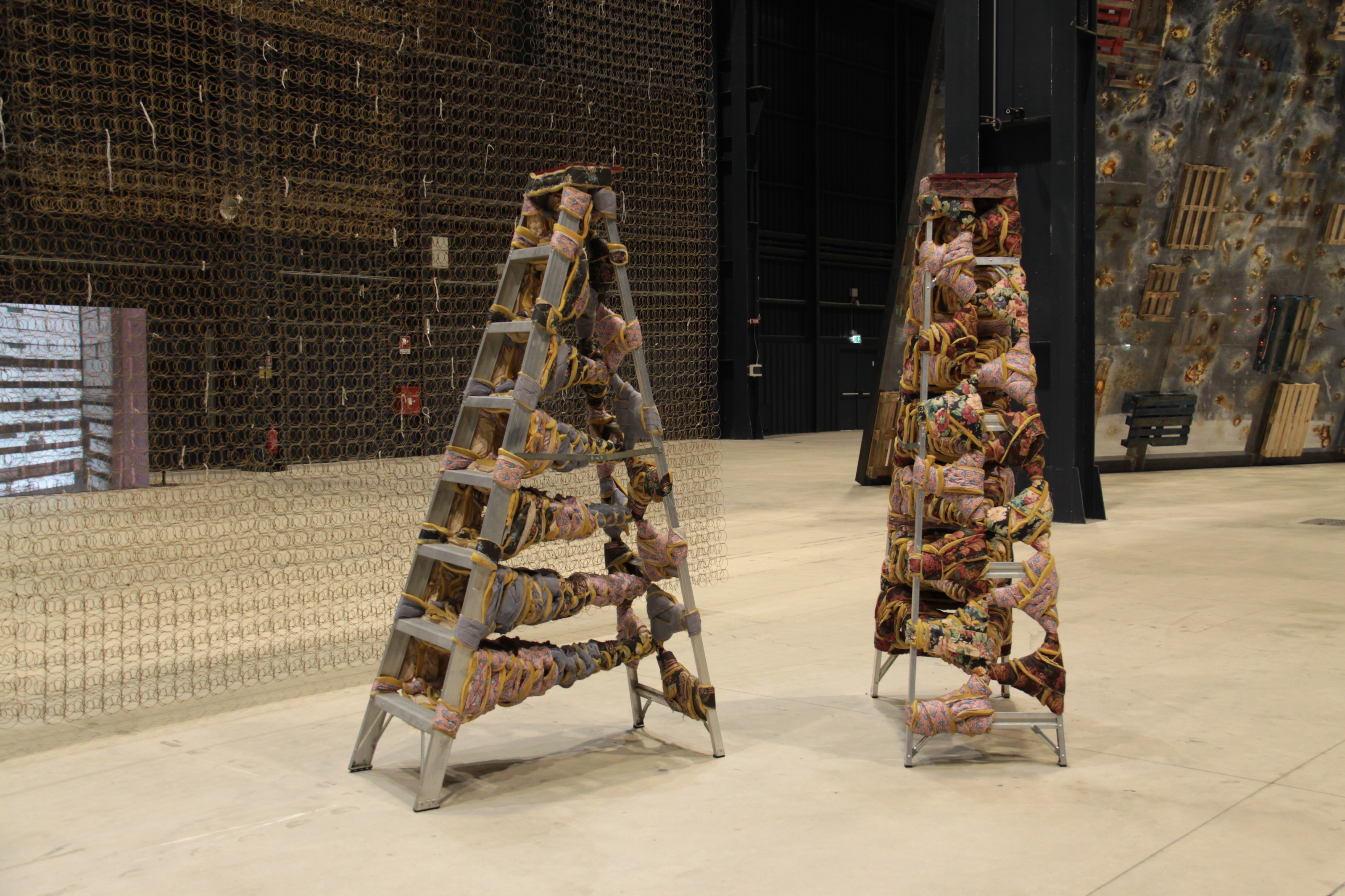 Sculpture by Nari Ward