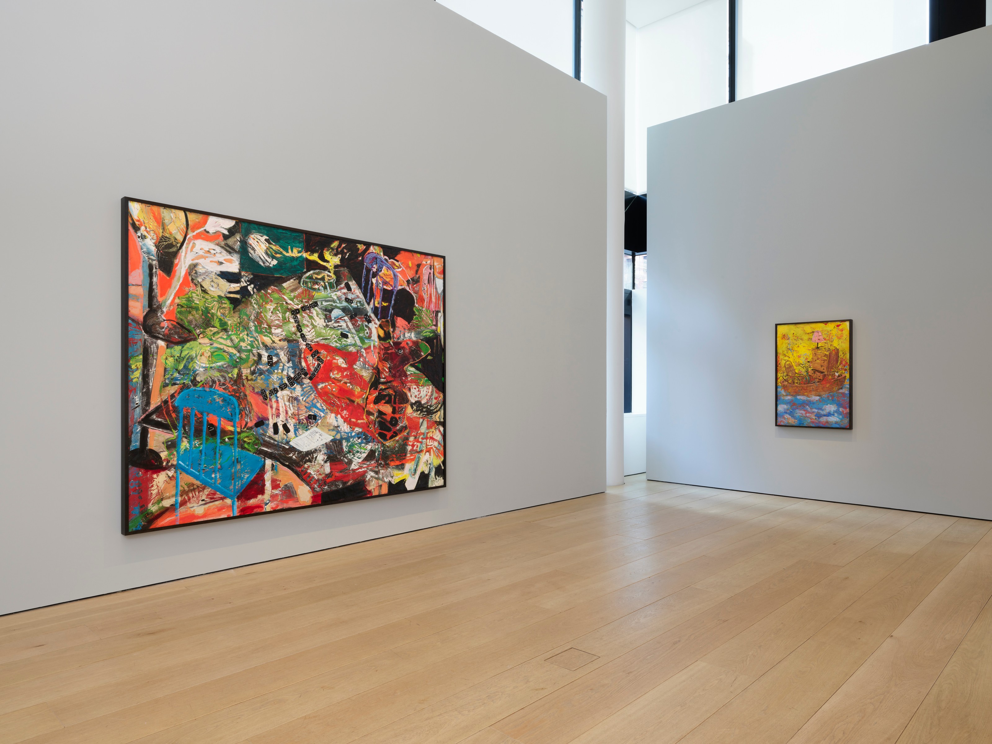 Installation view of Angel Otero at Lehmann Maupin New York