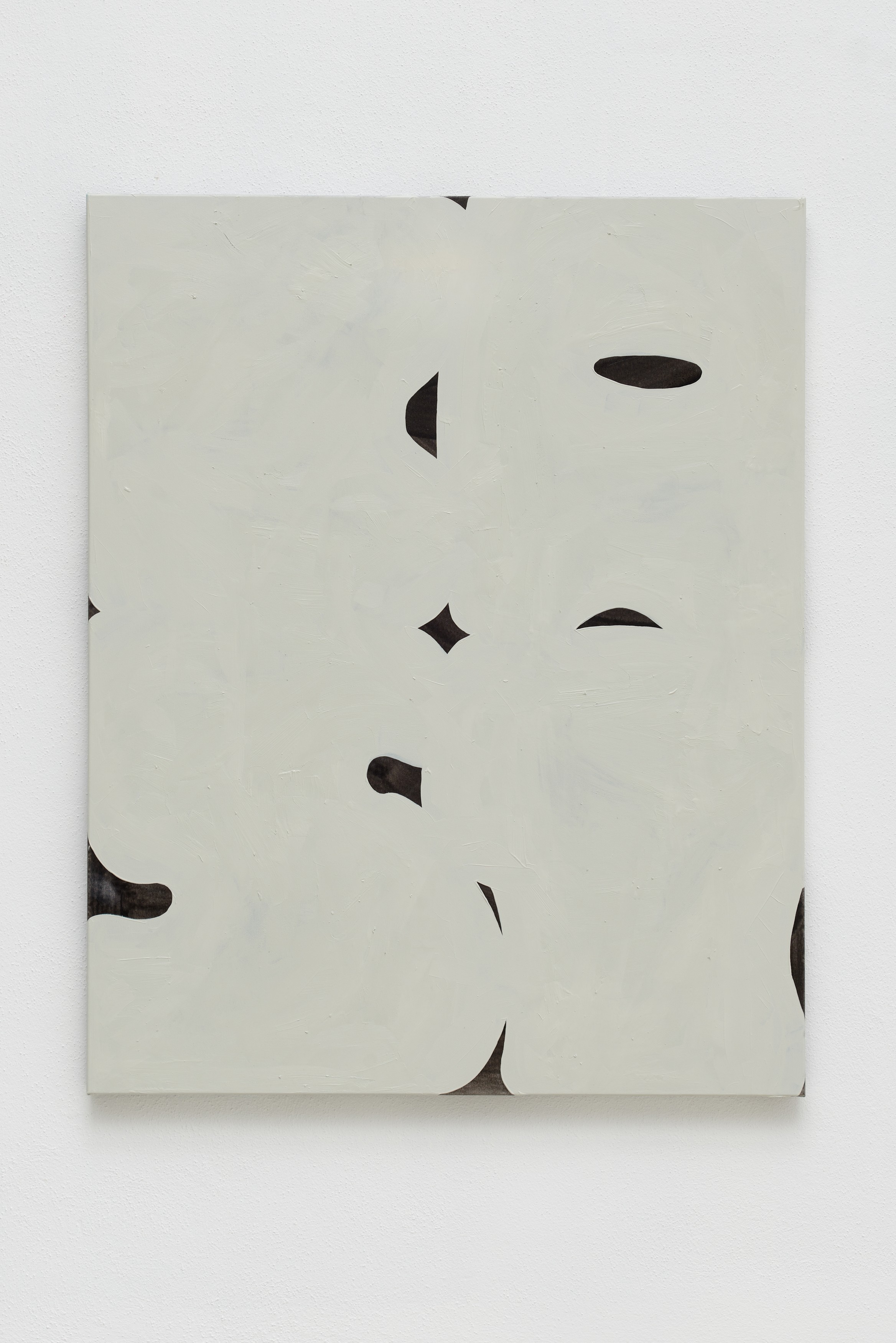 Work on canvas by Erwin Wurm
