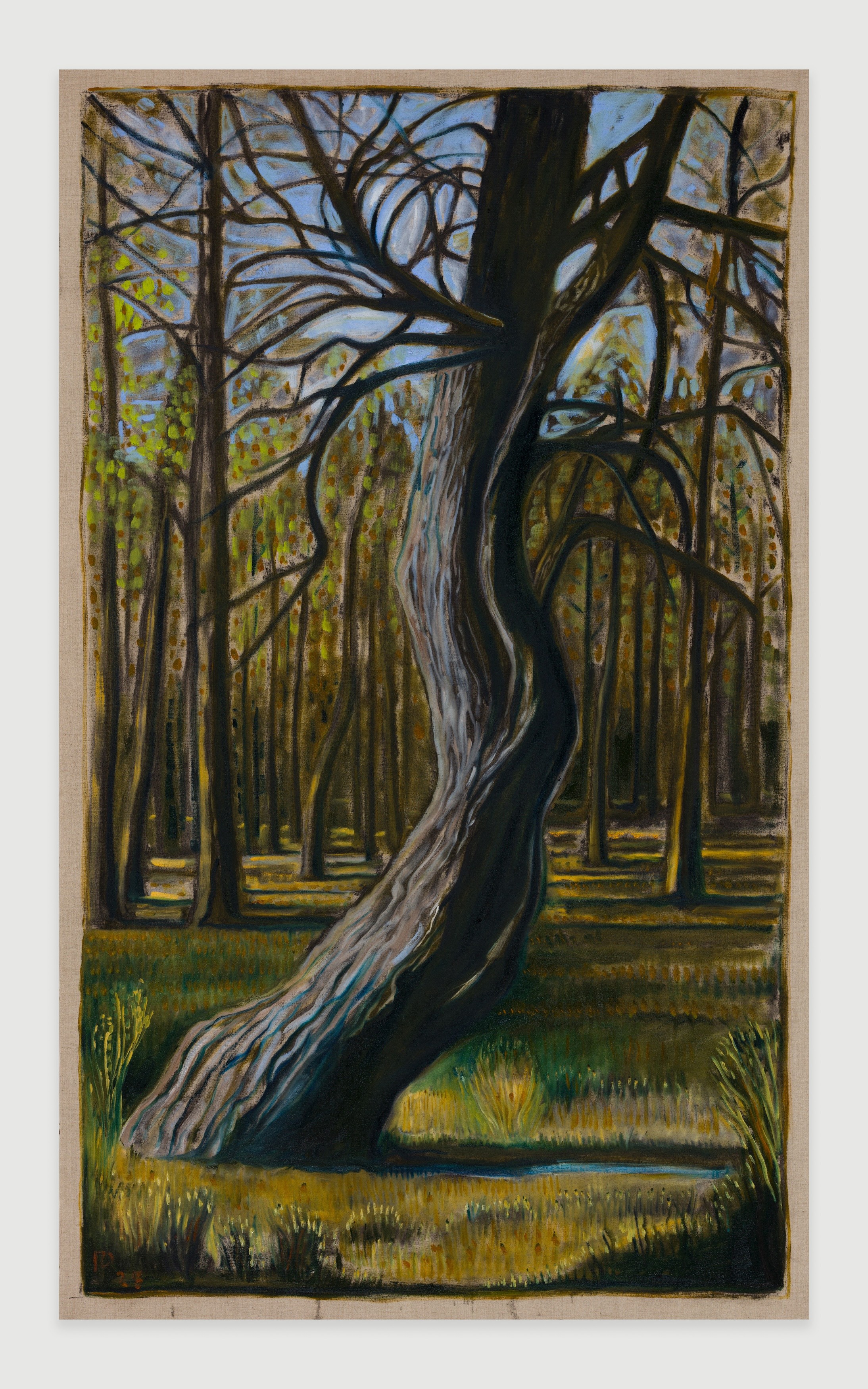 Painting by Billy Childish