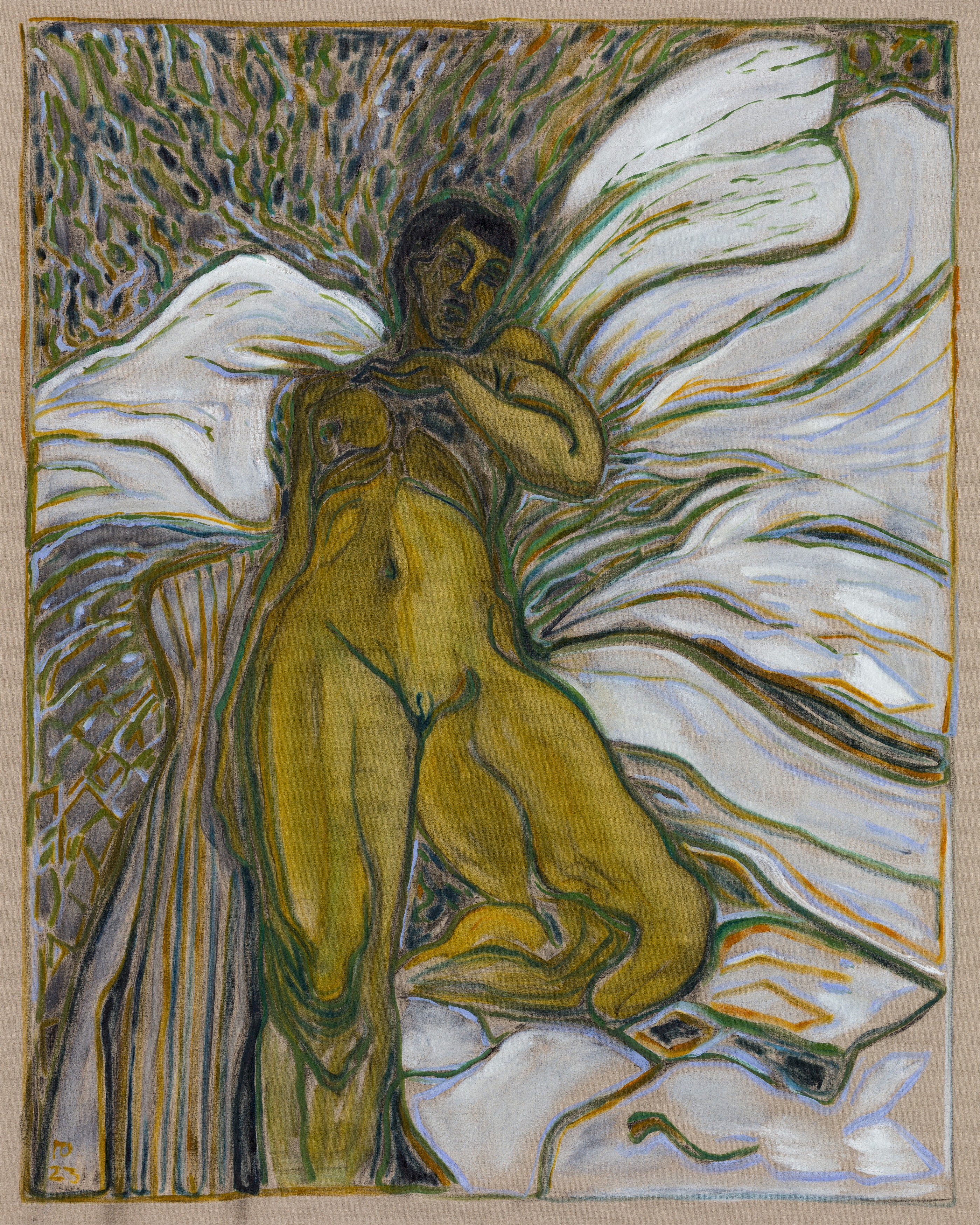 Painting by Billy Childish