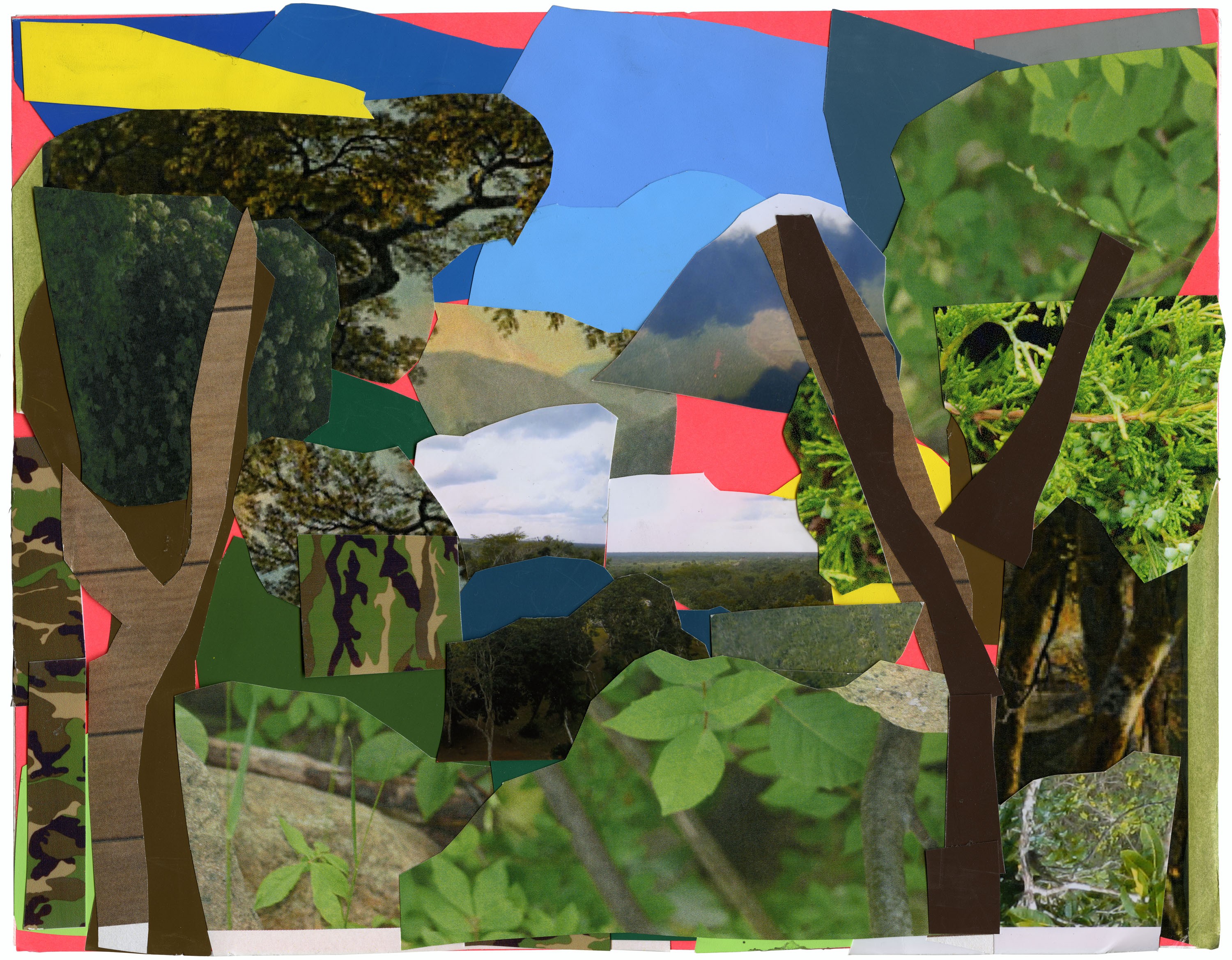 Collage by Mickalene Thomas