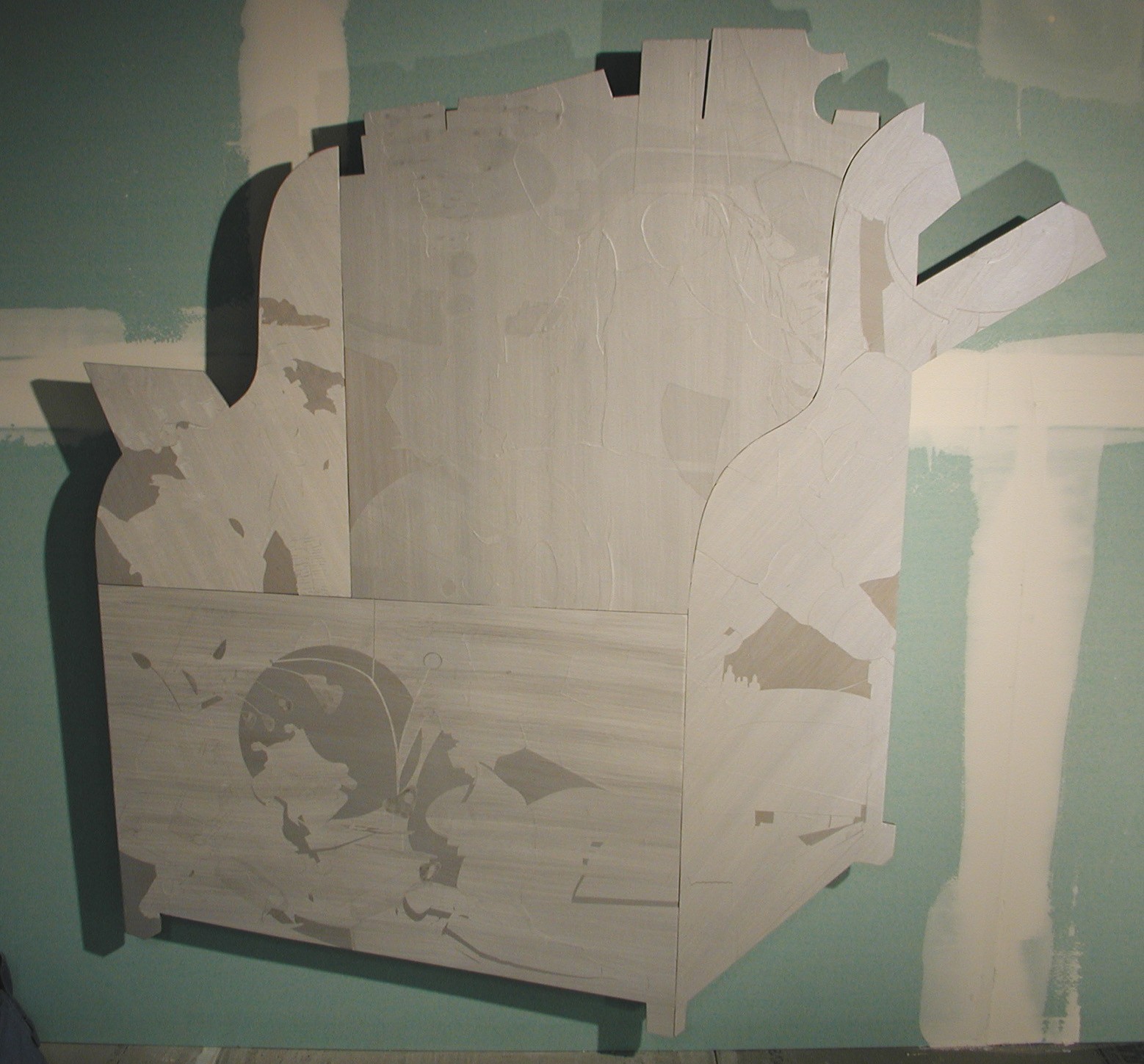 Installation view of Some Exhaust at Lehmann Maupin New York