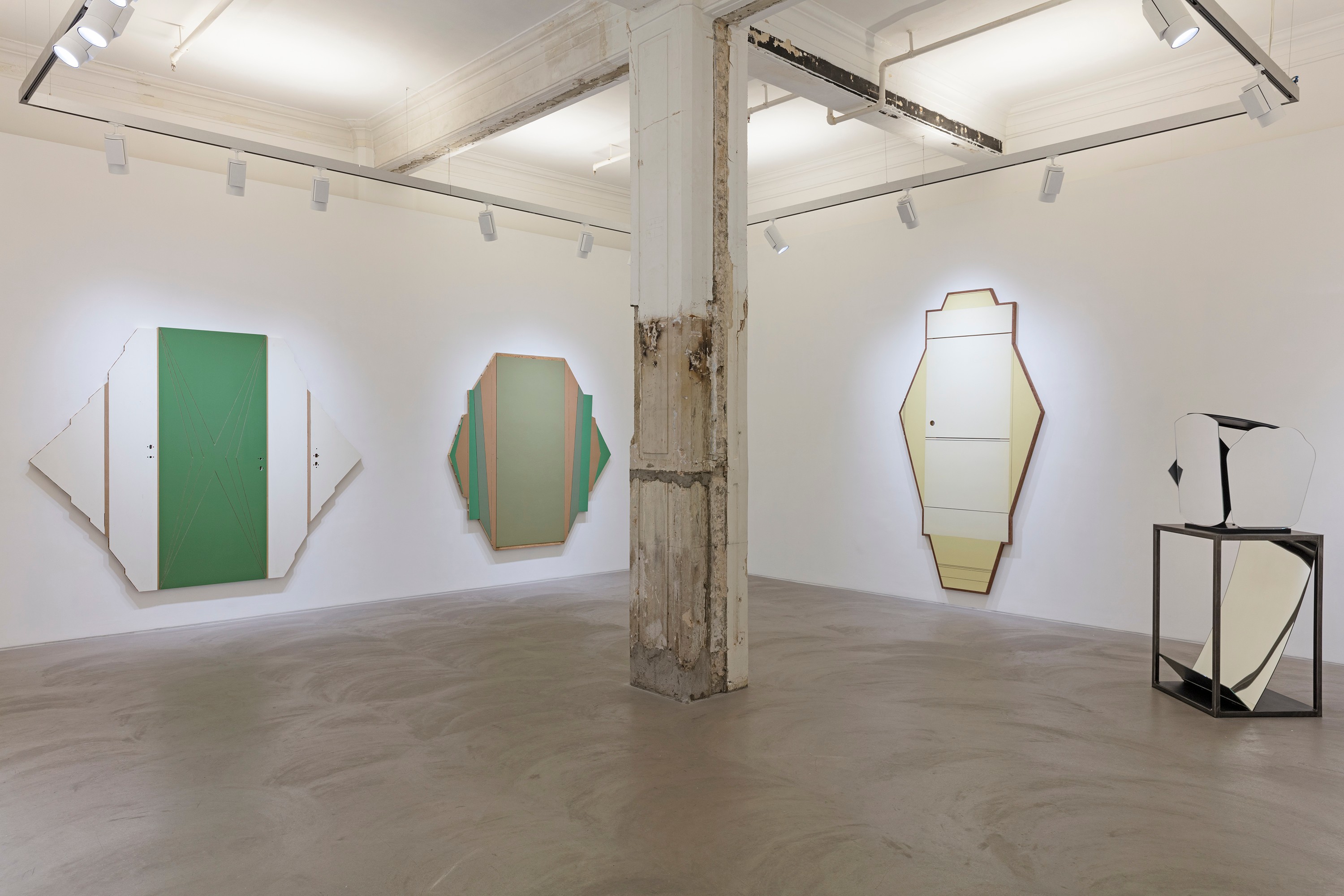 Installation view of Radical Materiality at Lehmann Maupin Hong Kong
