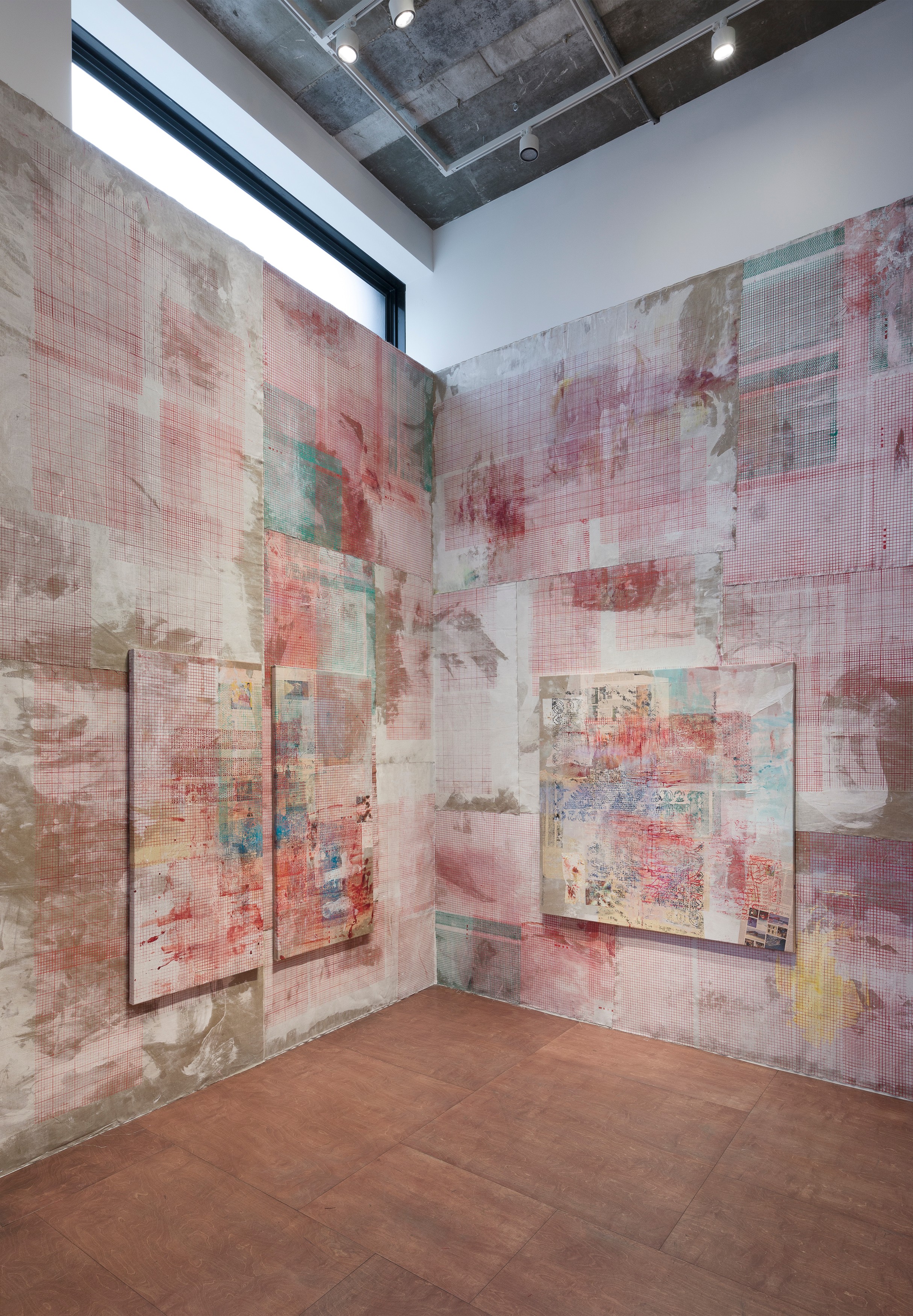 Installation view of Mandy El-Sayegh at Lehmann Maupin Seoul