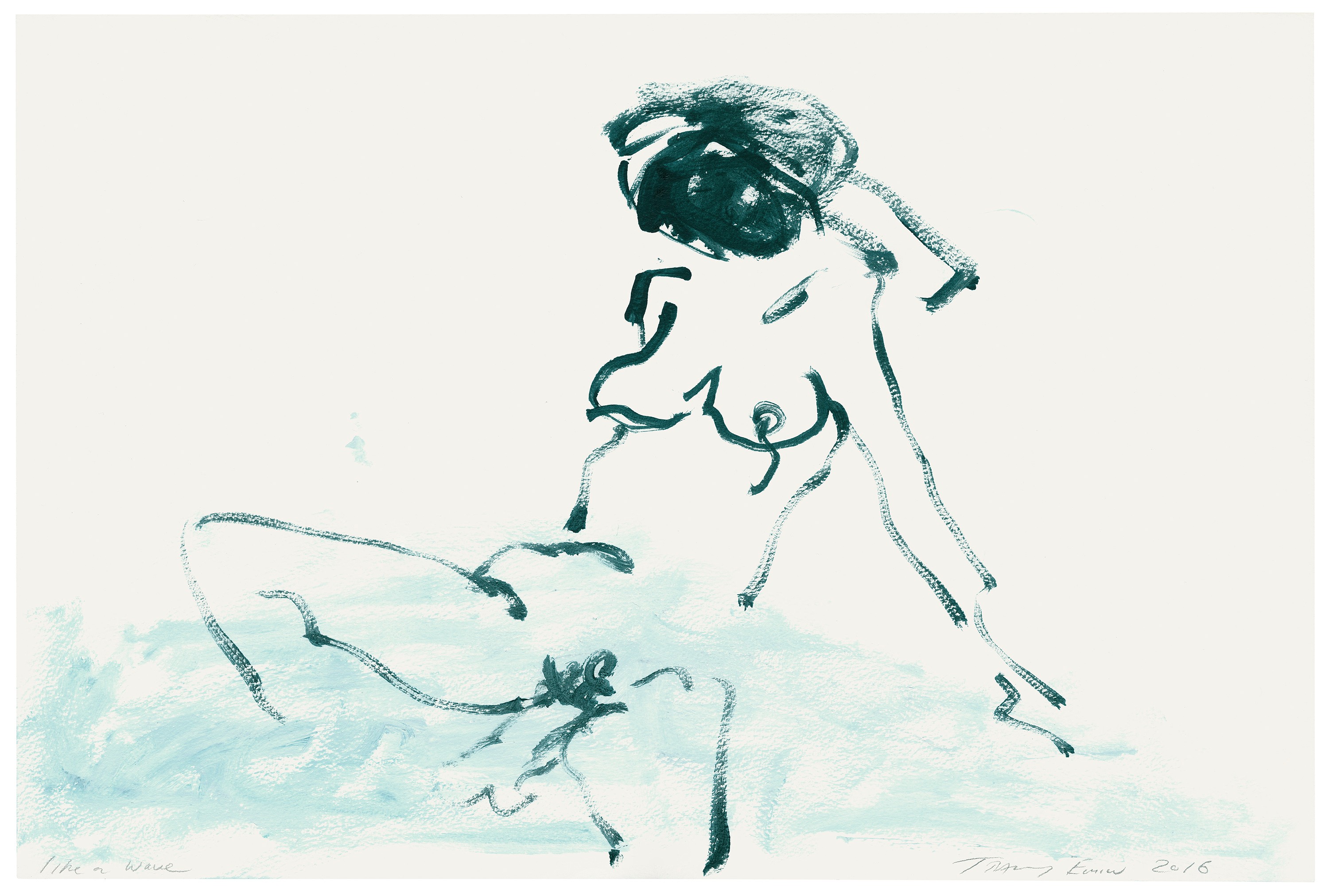 Painting by Tracey Emin