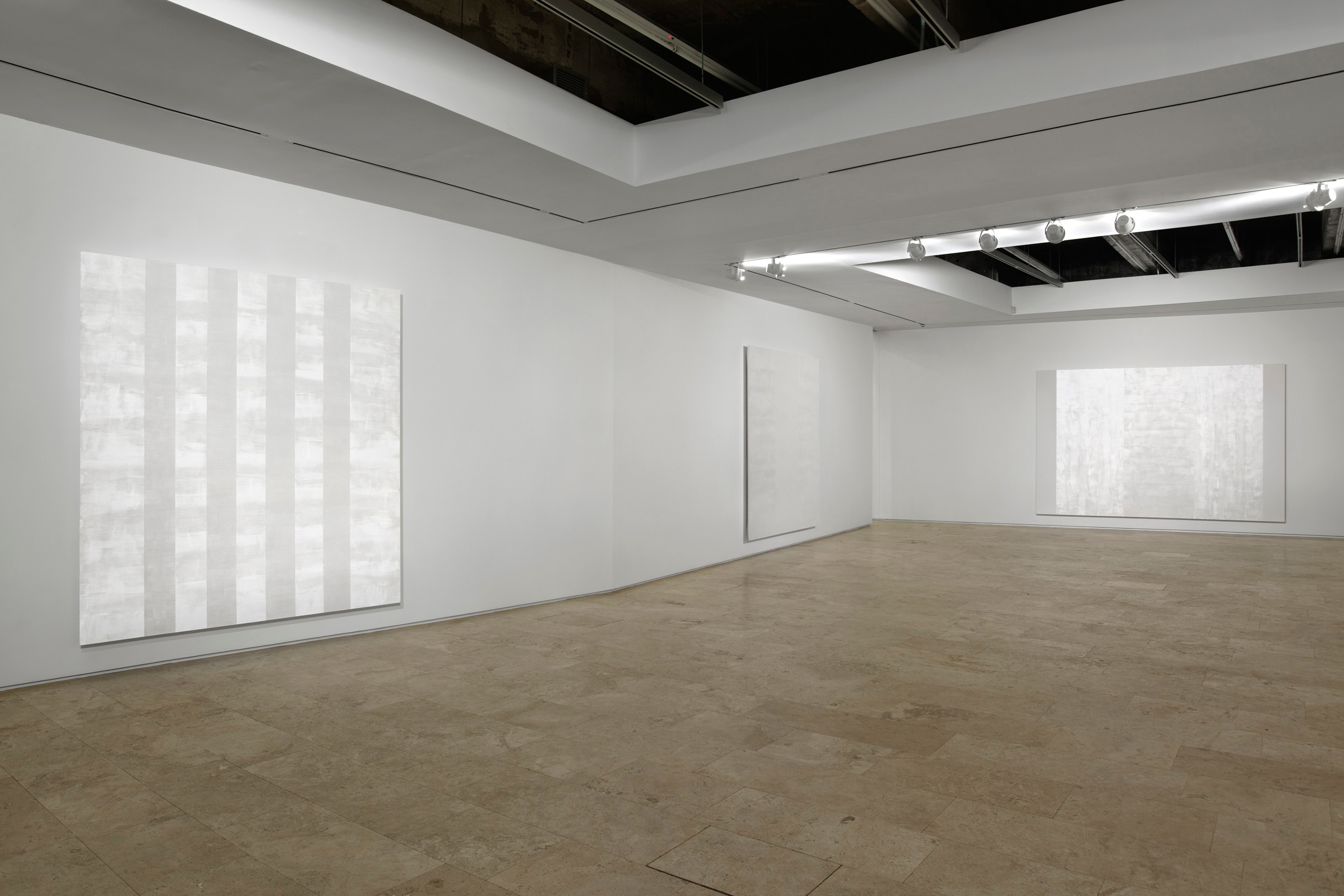 Installation view of New Work at Lehmann Maupin New York