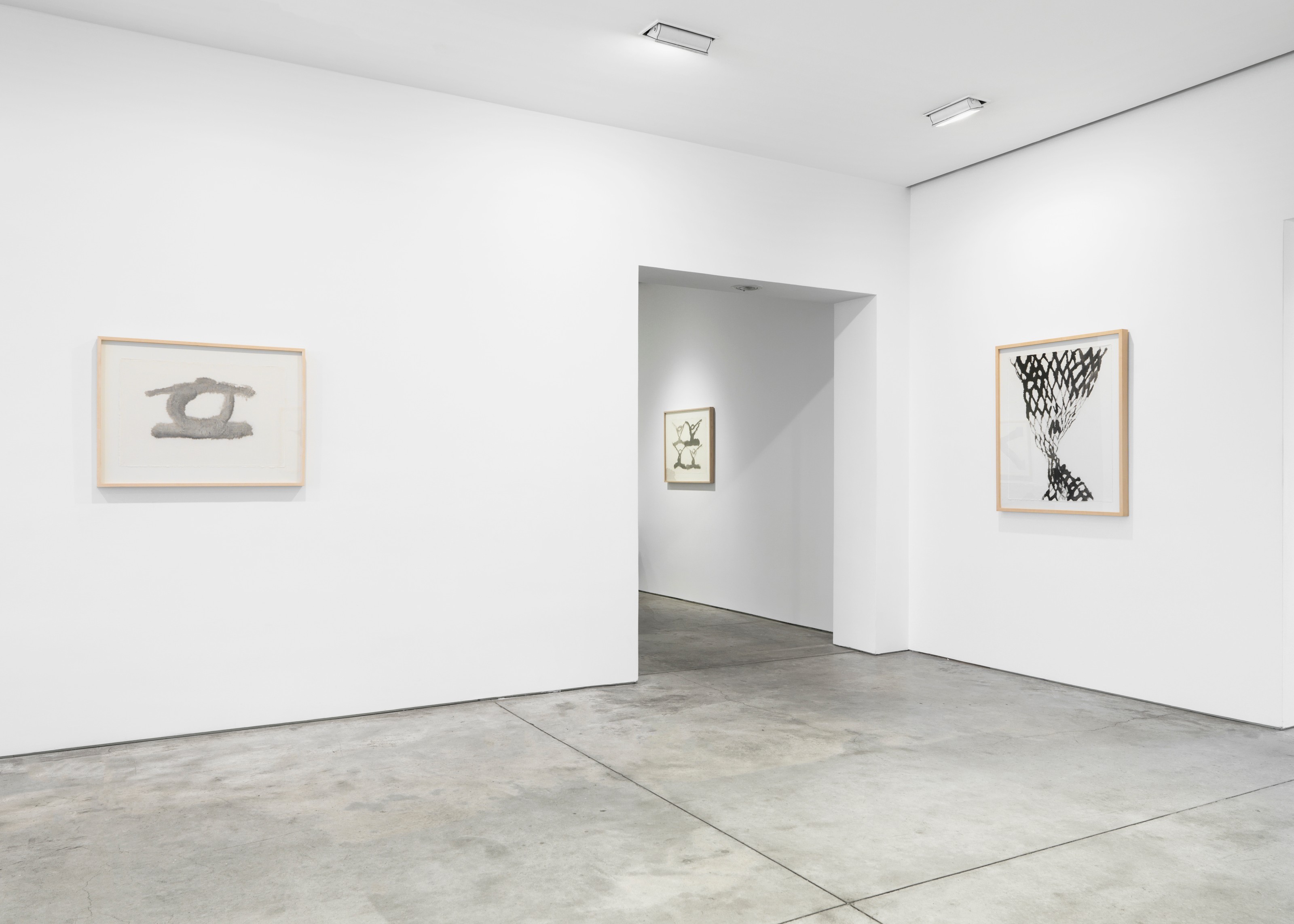 Installation view of Suh Se Ok at Lehmann Maupin New York