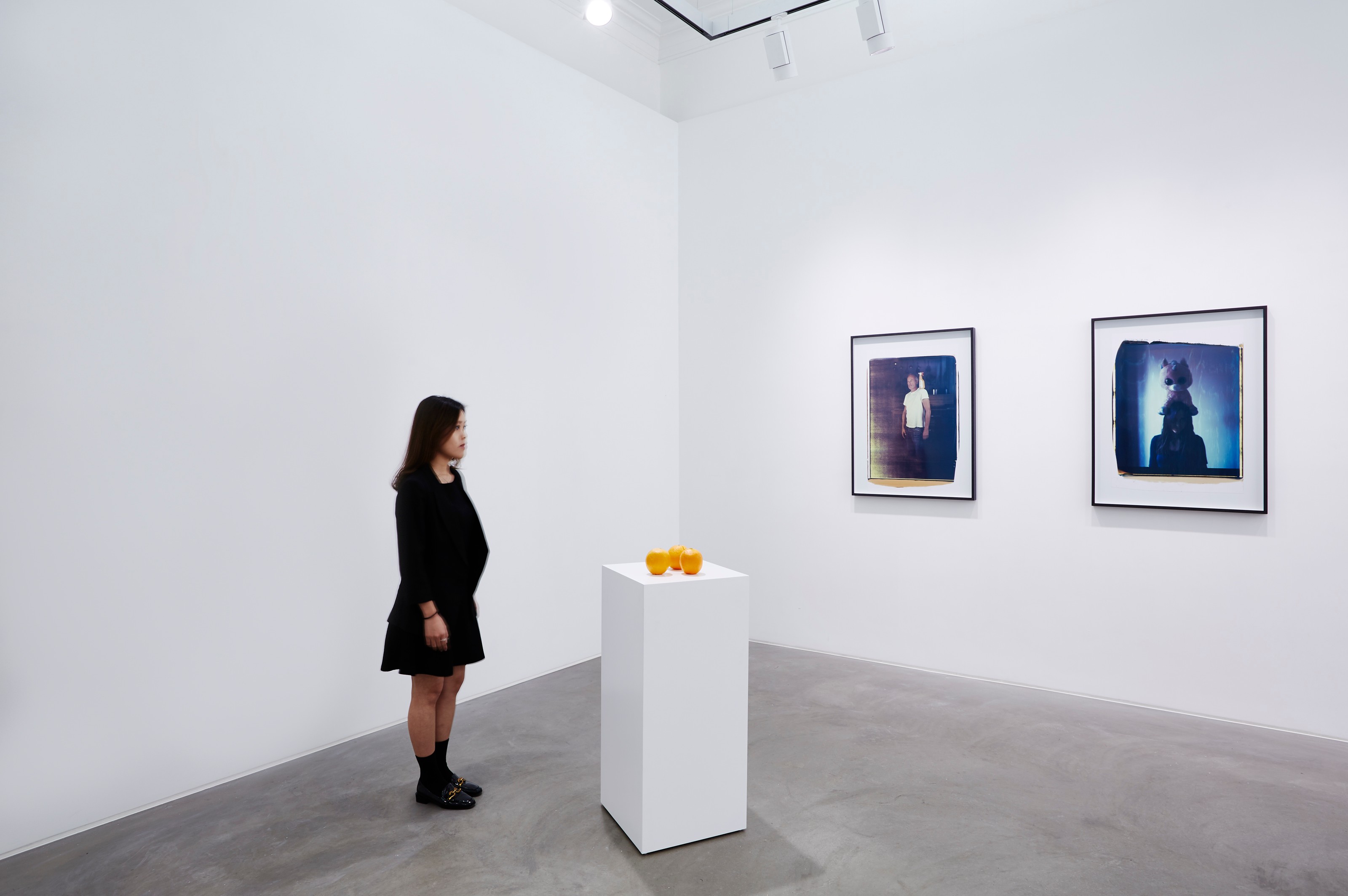 Installation view of Erwin Wurm at Lehmann Maupin Hong Kong