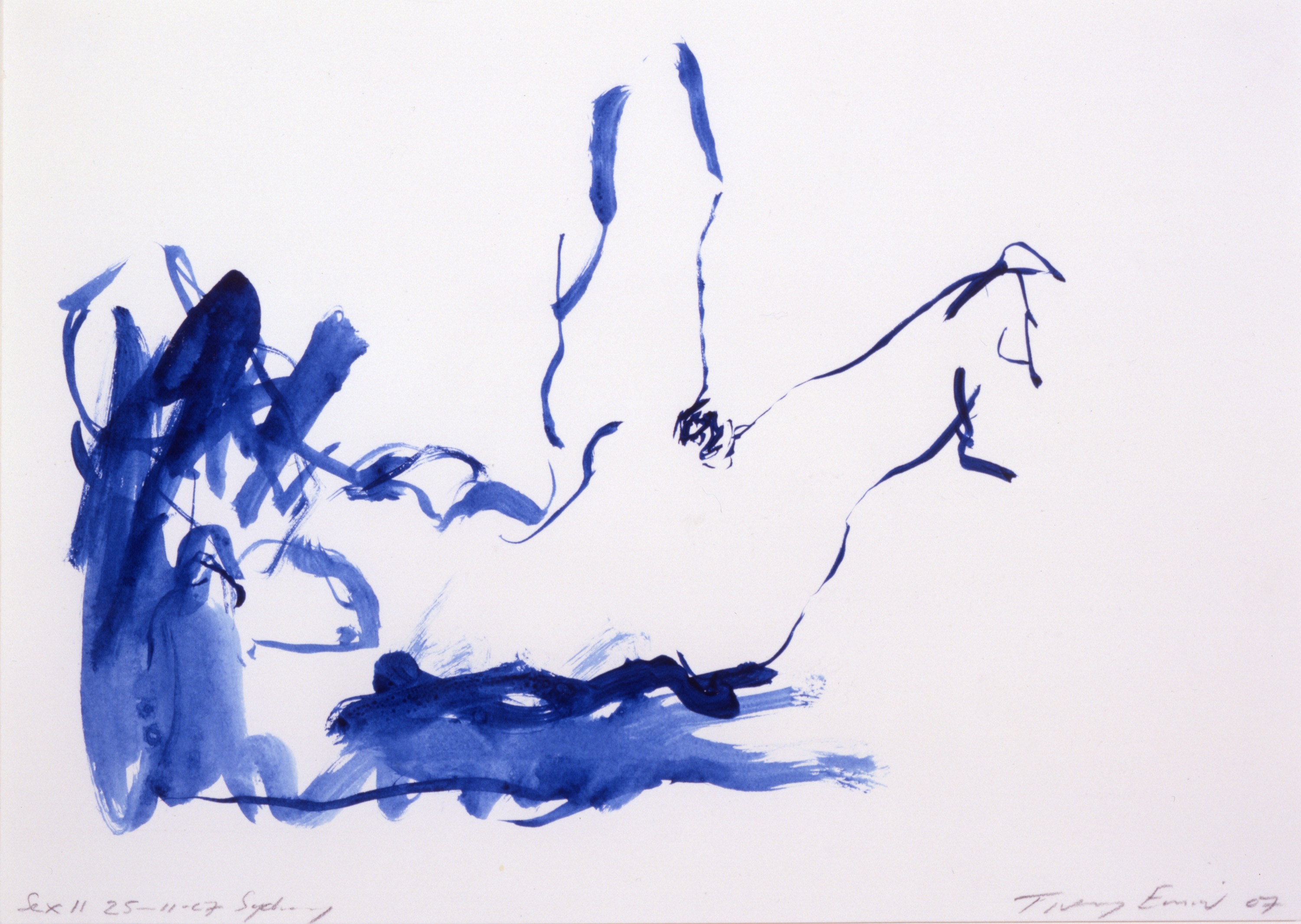 Watercolor by Tracey Emin