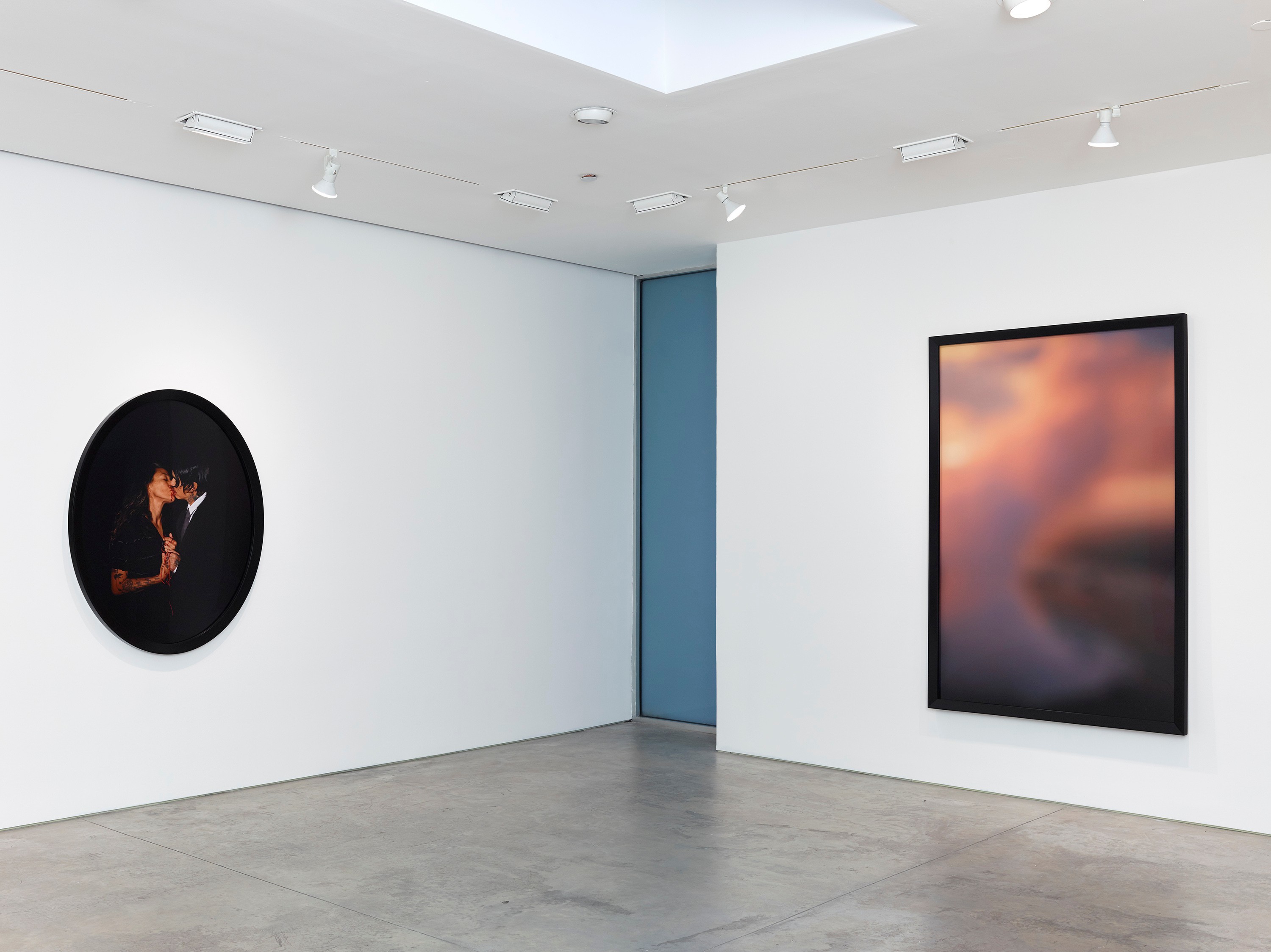 Installation view of Catherine Opie at Lehmann Maupin New York