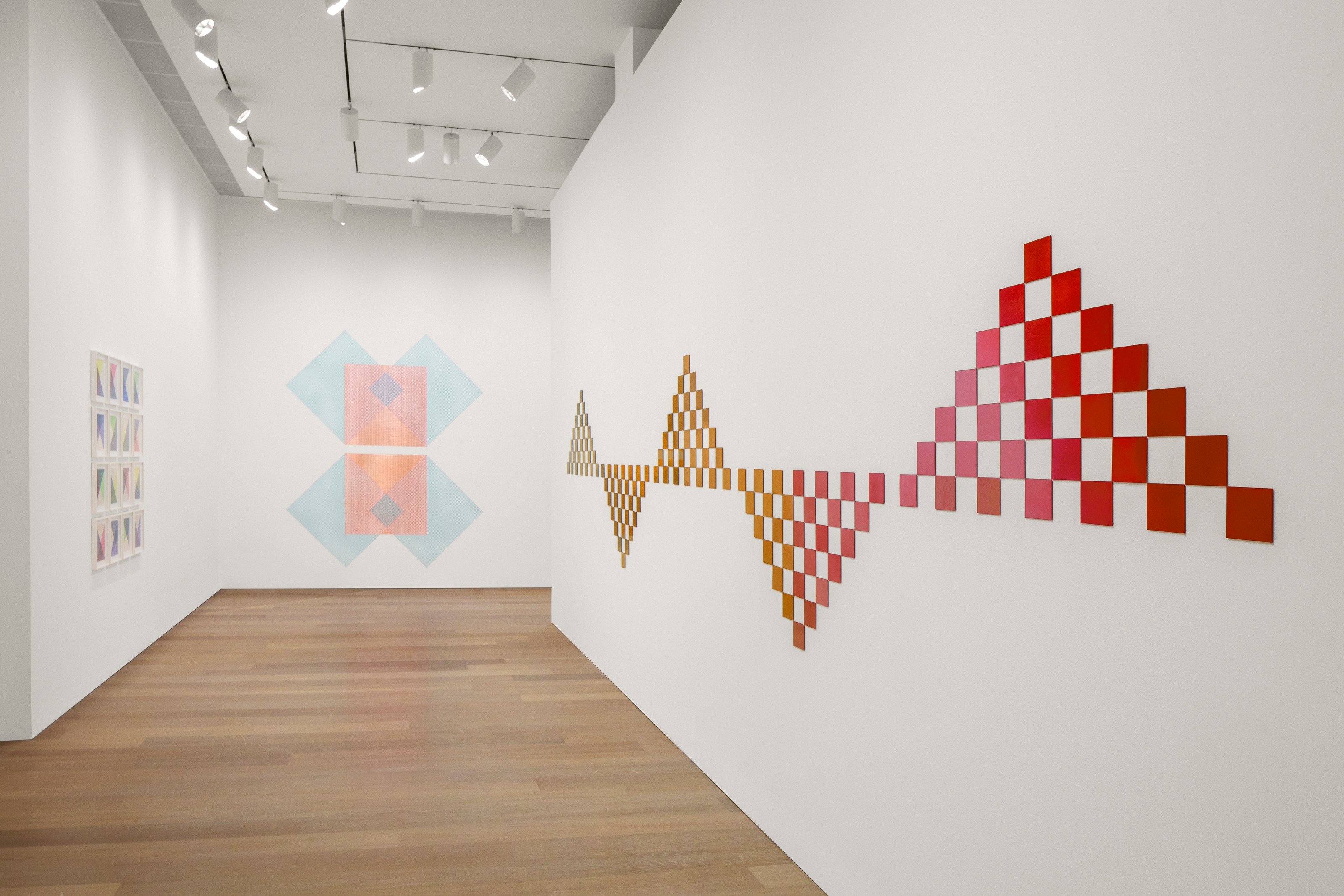 Installation view of Rana Begum at SCAD Museum of Art
