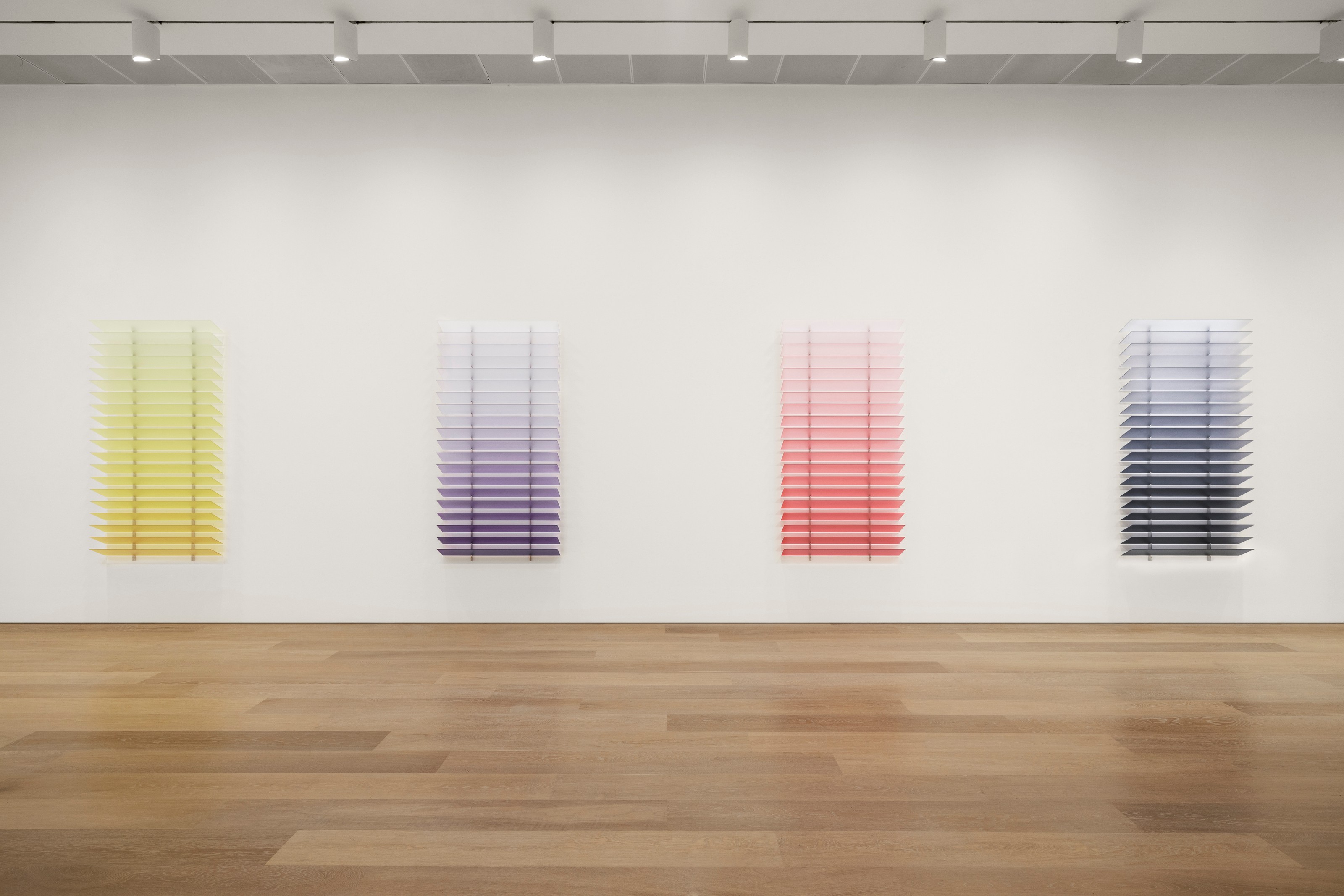 Installation view of Rana Begum at SCAD Museum of Art