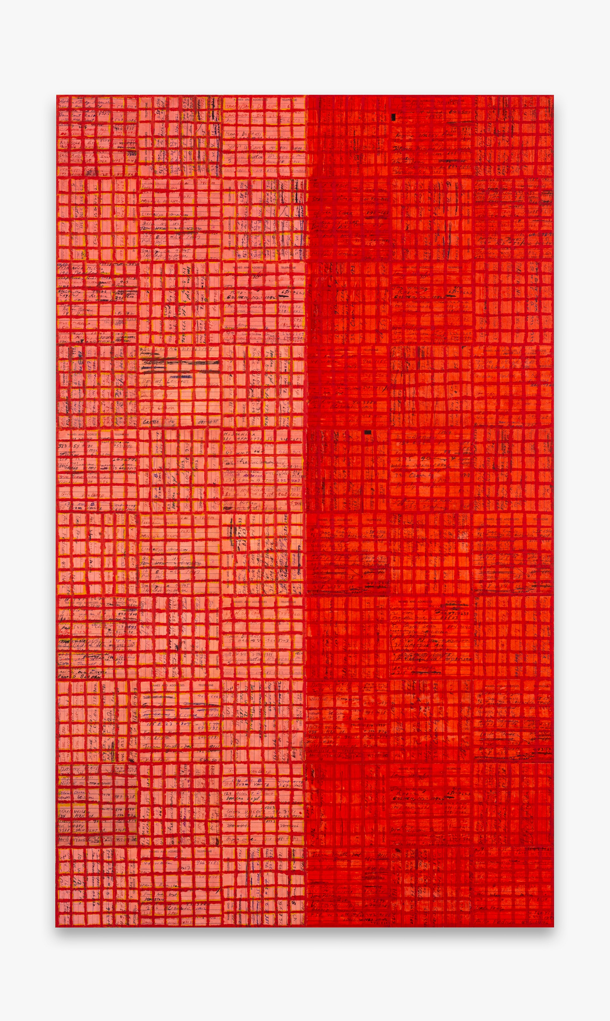 Painting by McArthur Binion