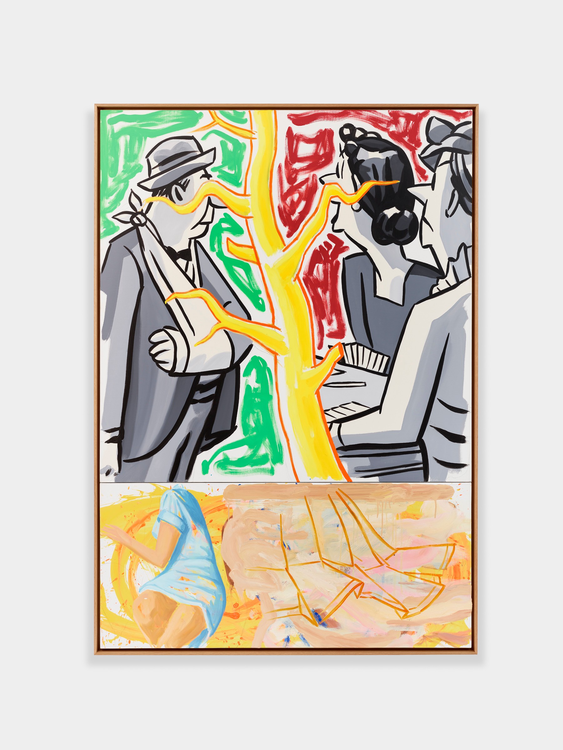 Painting by David Salle