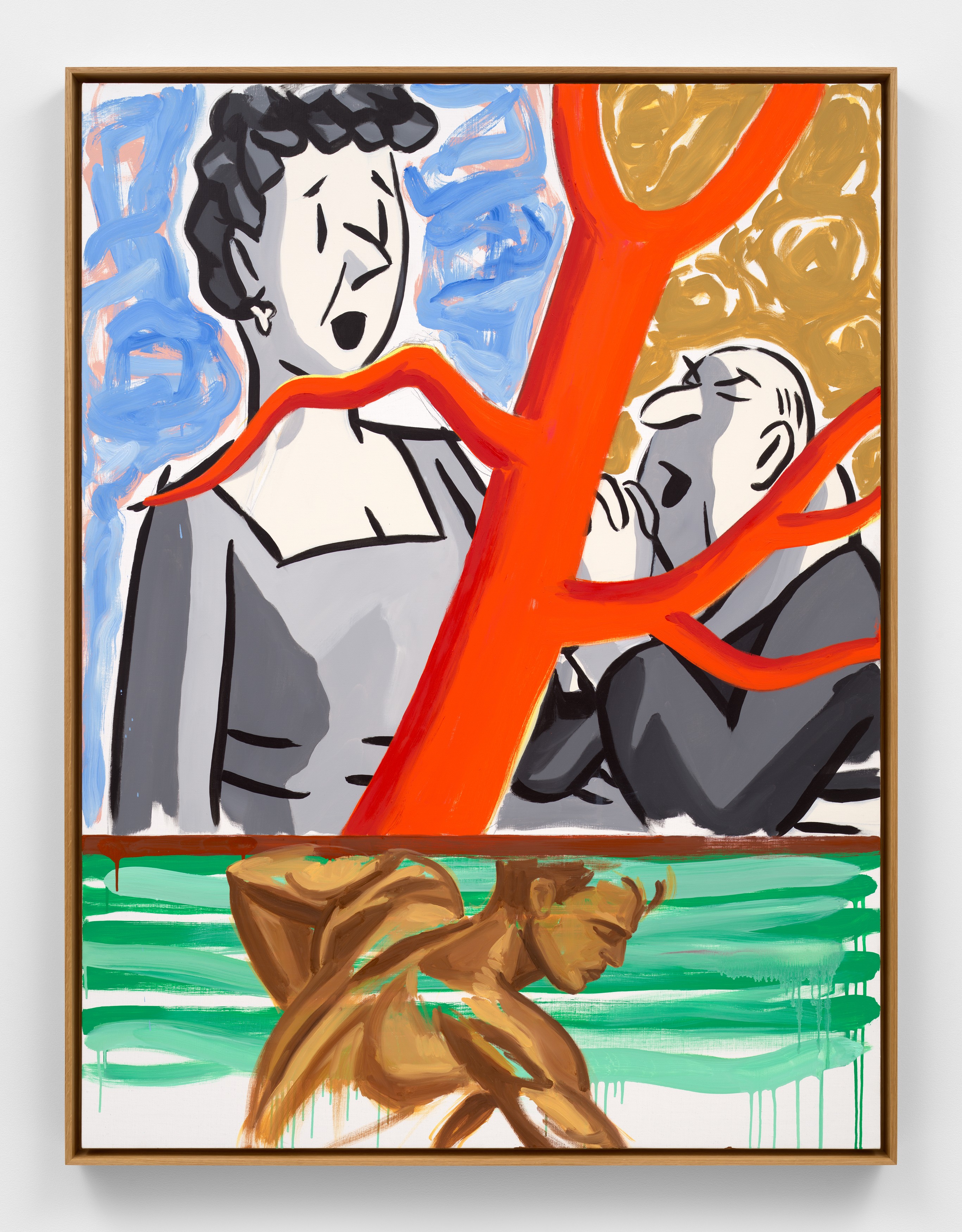 Painting by David Salle