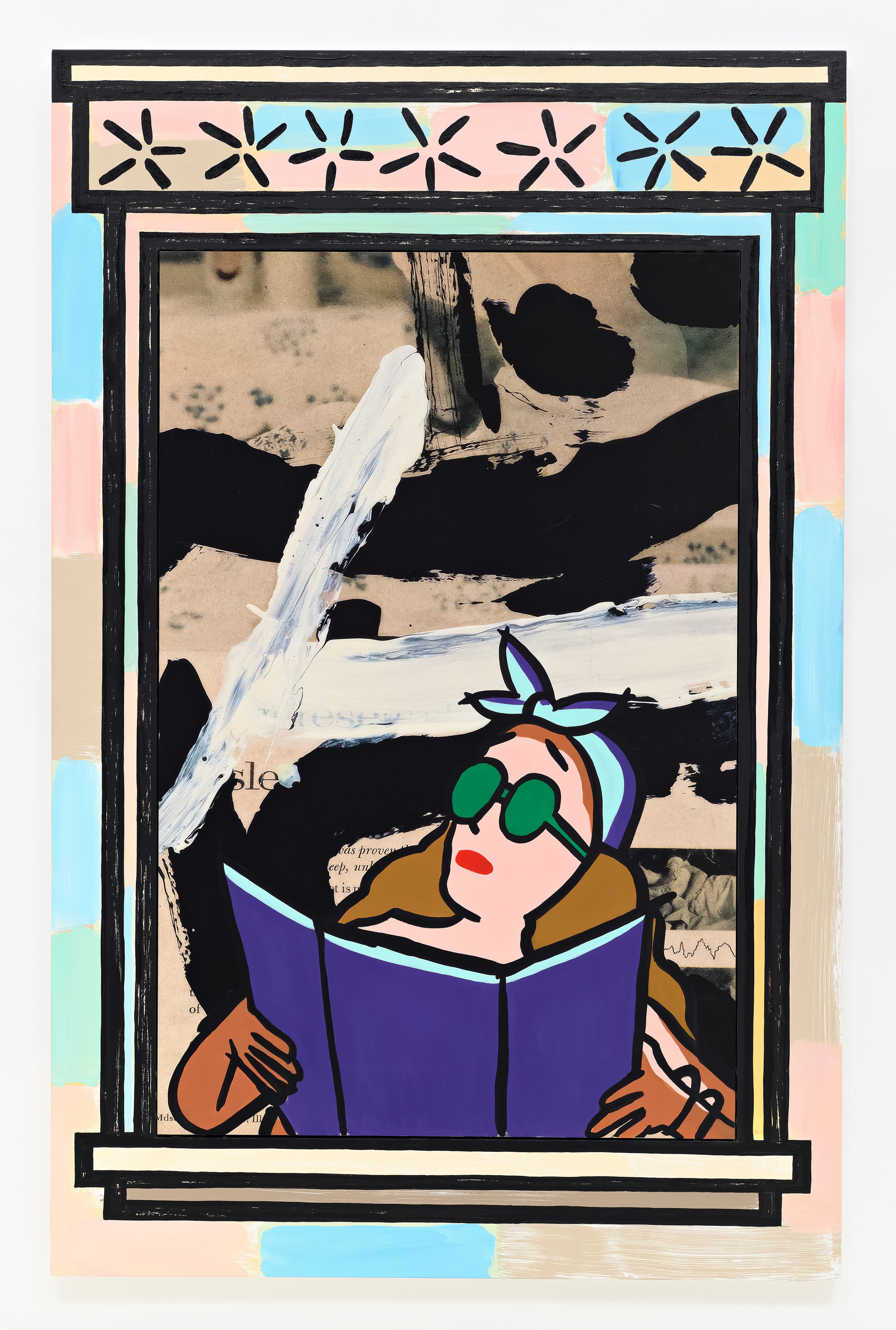 Painting by David Salle
