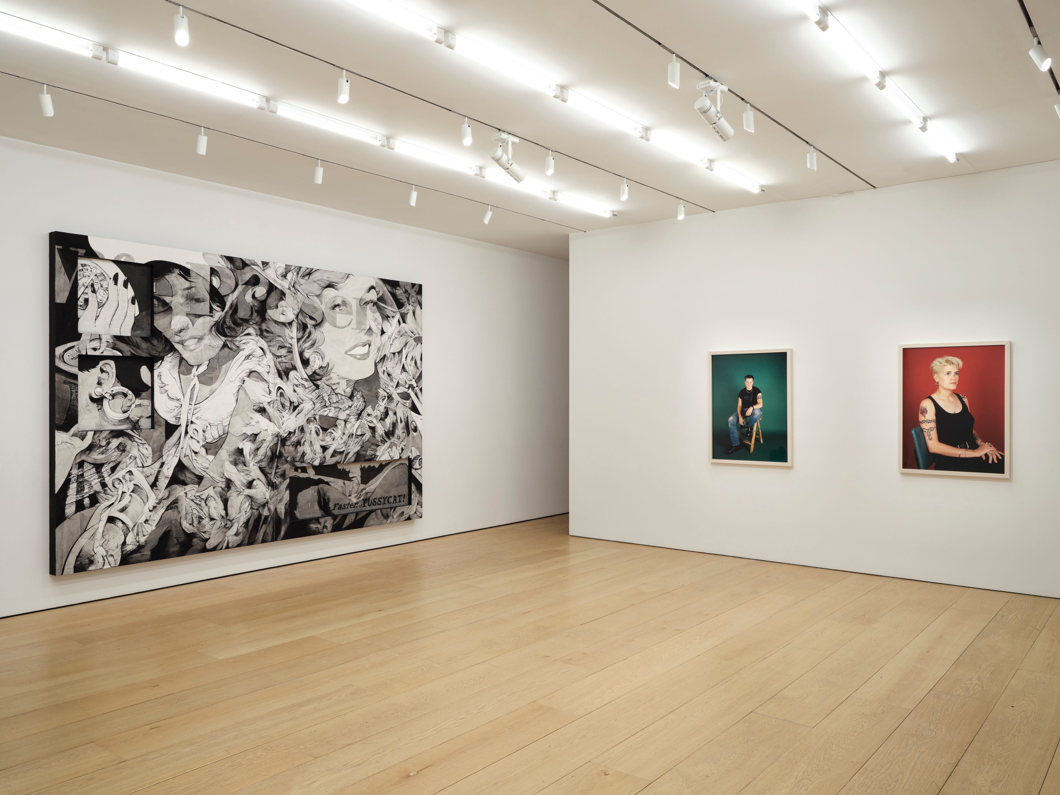 Installation view of In Dialogue: Catherine Opie & Anna Park at Lehmann Maupin New York