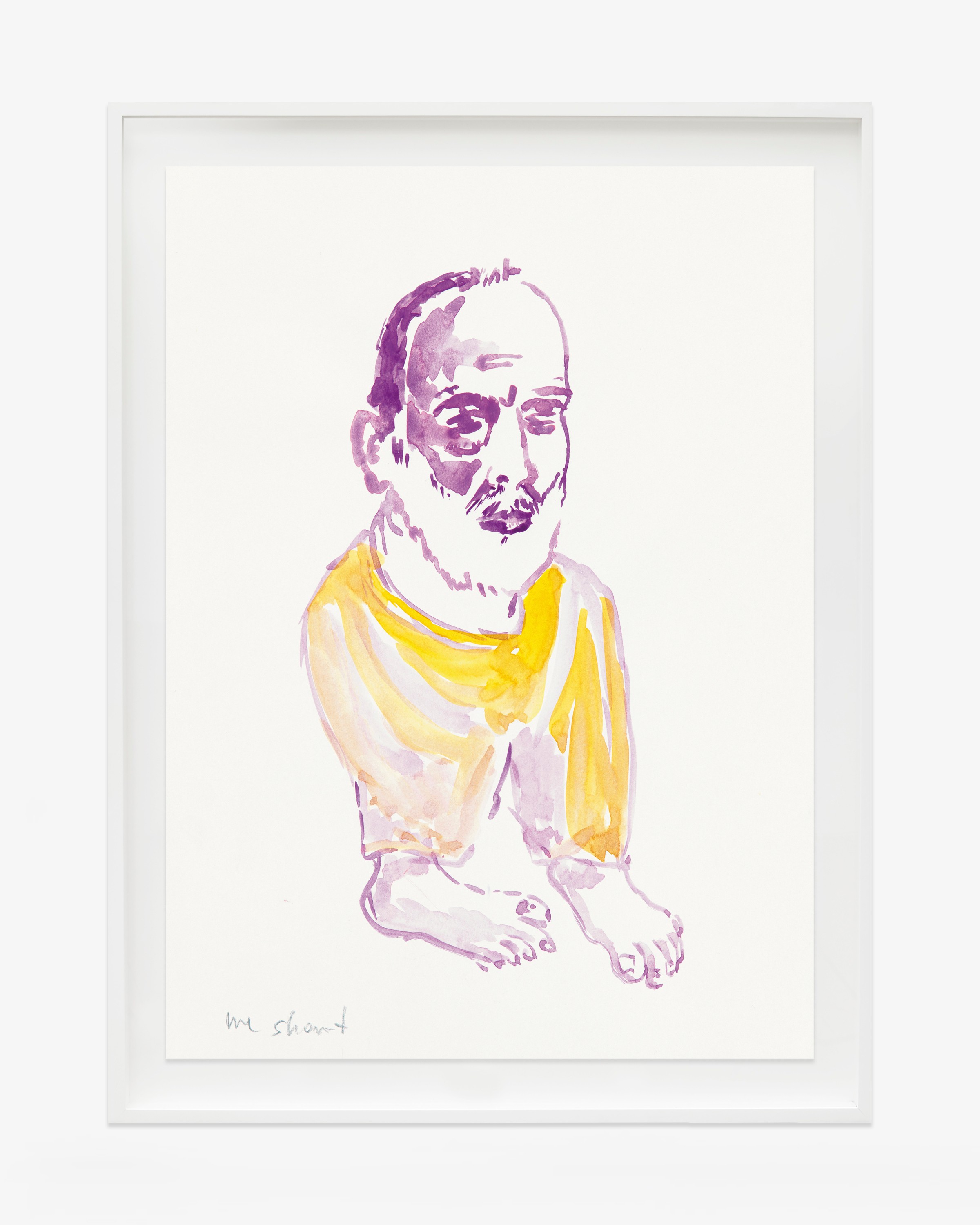 Drawing by Erwin Wurm