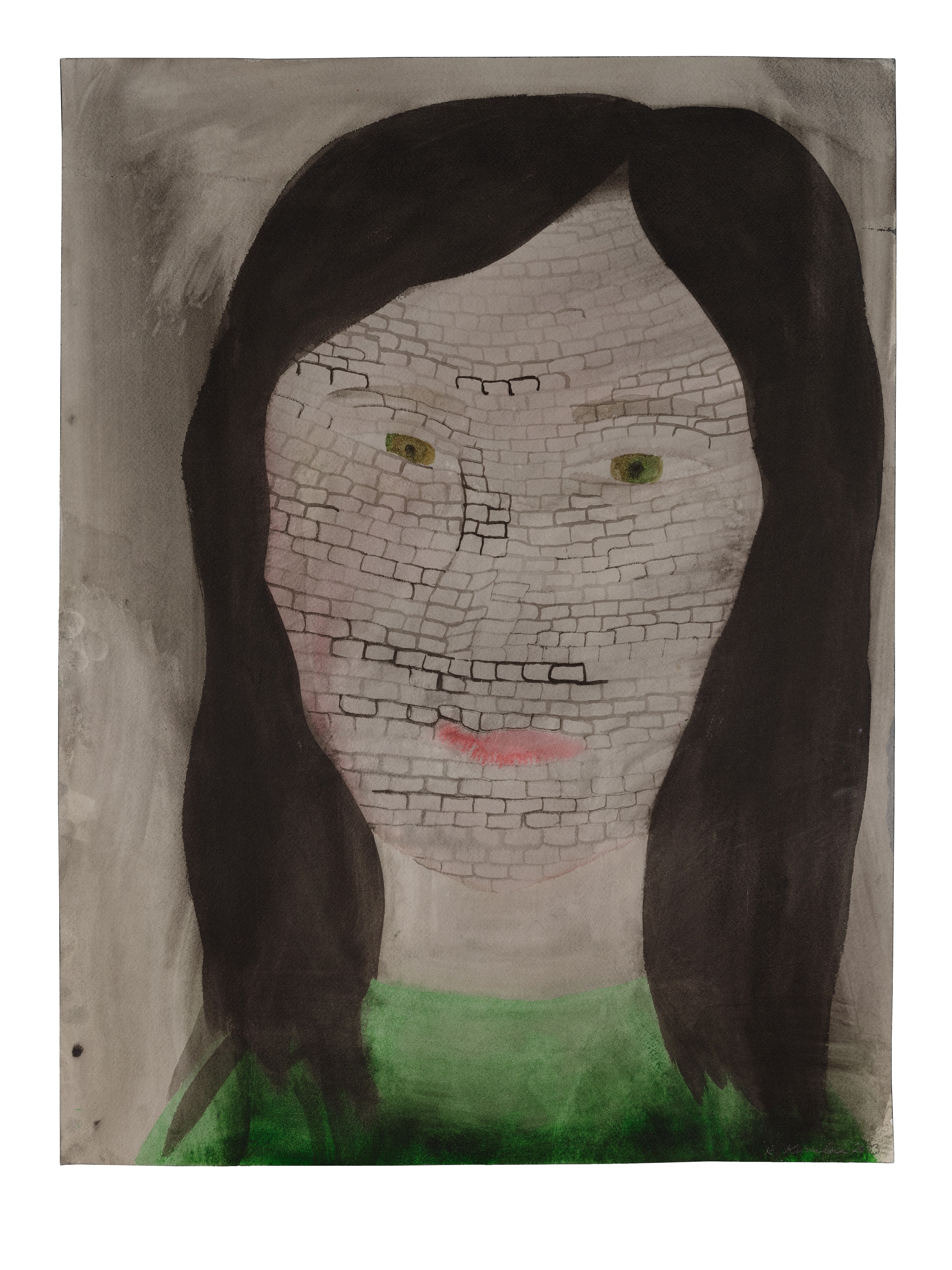 Works on paper by Klara Kristalova