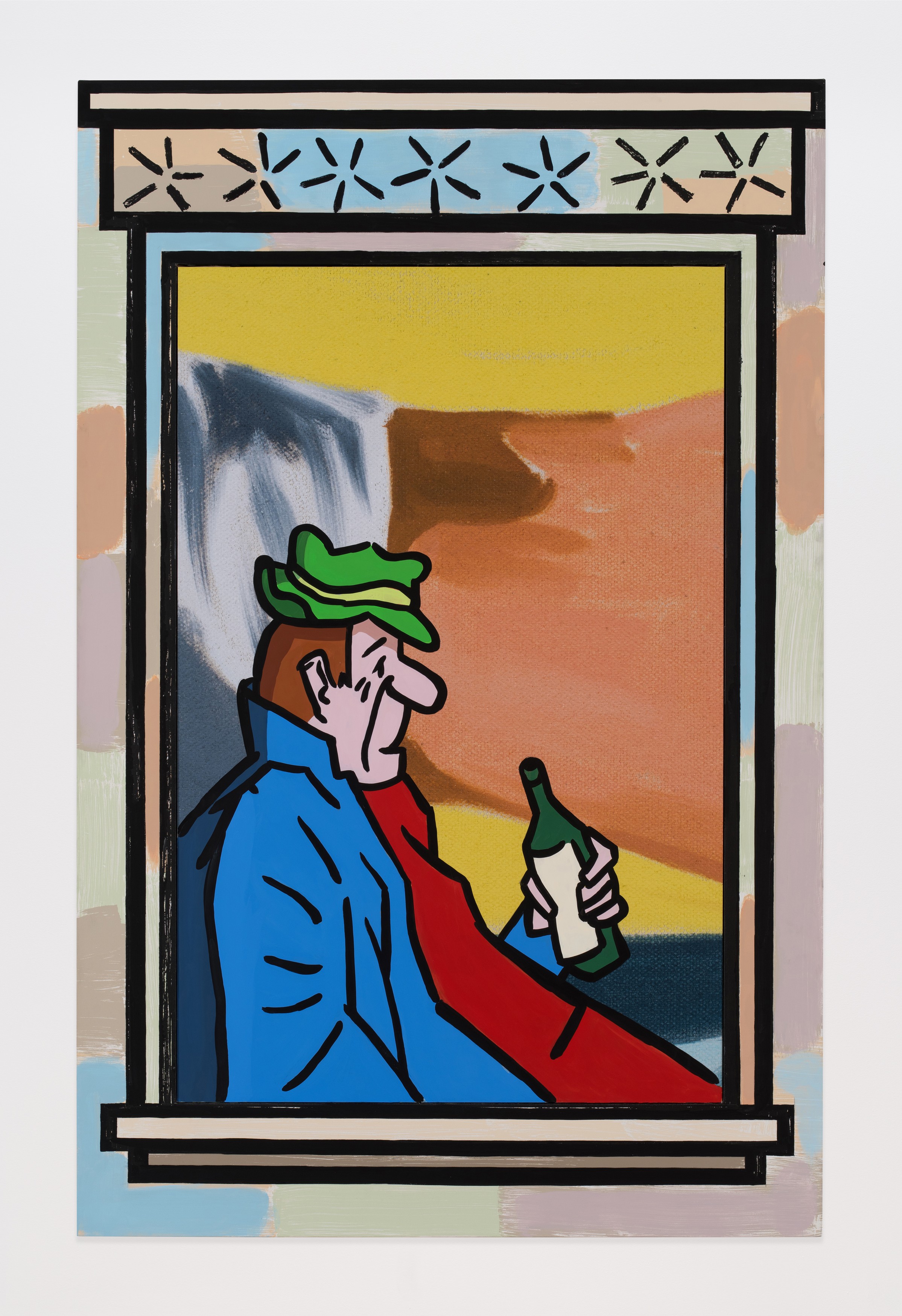 Painting by David Salle