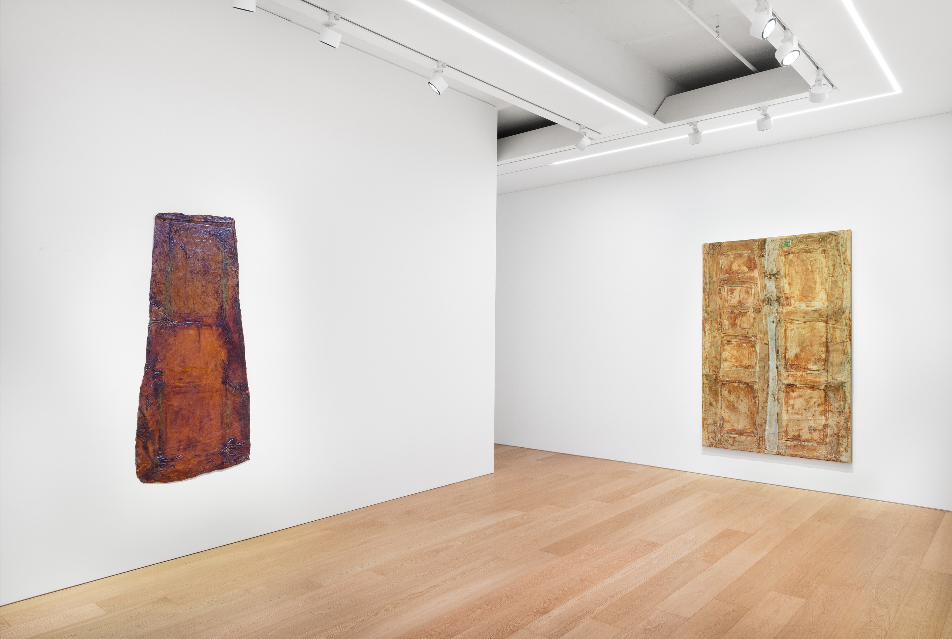 Installation view of Heidi Bucher at Lehmann Maupin Seoul